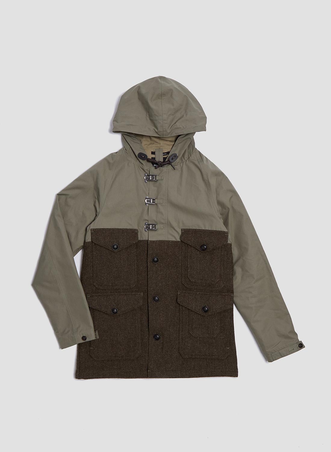 Classic Cameraman Harris Tweed Ventile in Army - 1