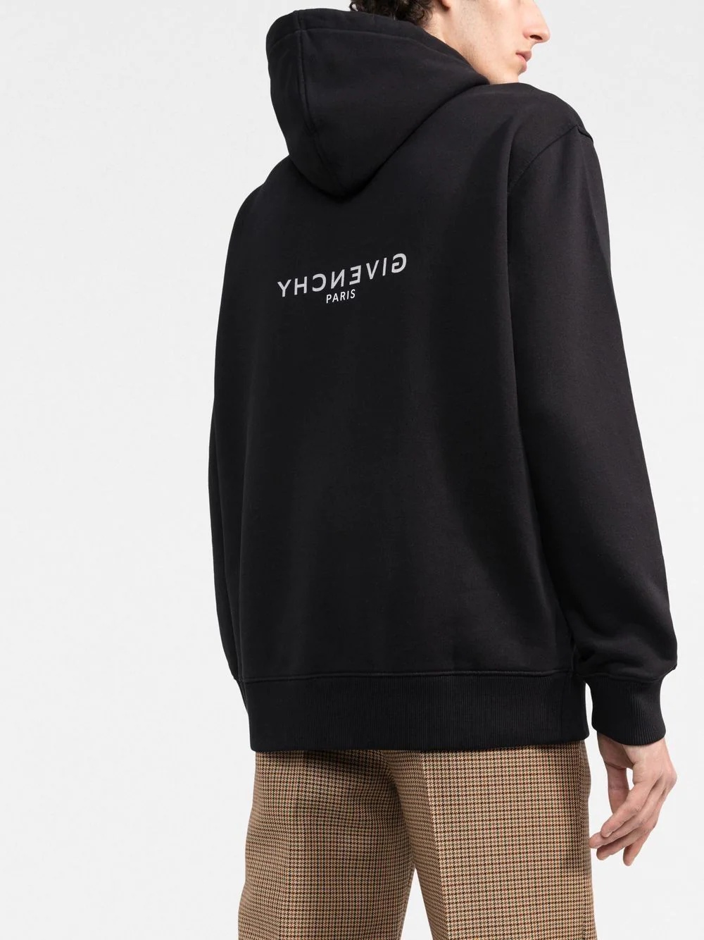 logo-print hoodie - 3