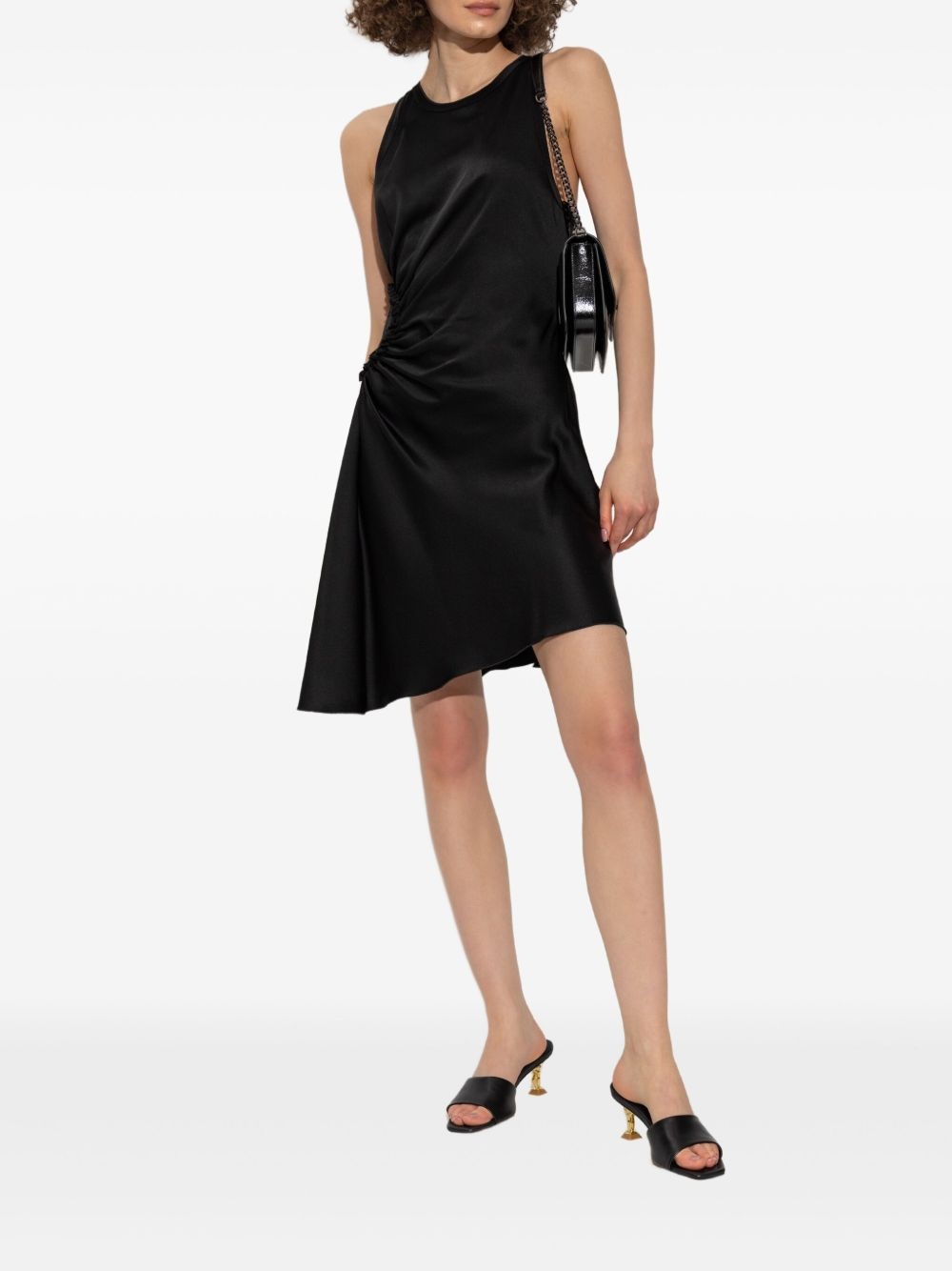 ruched mini dress - 2