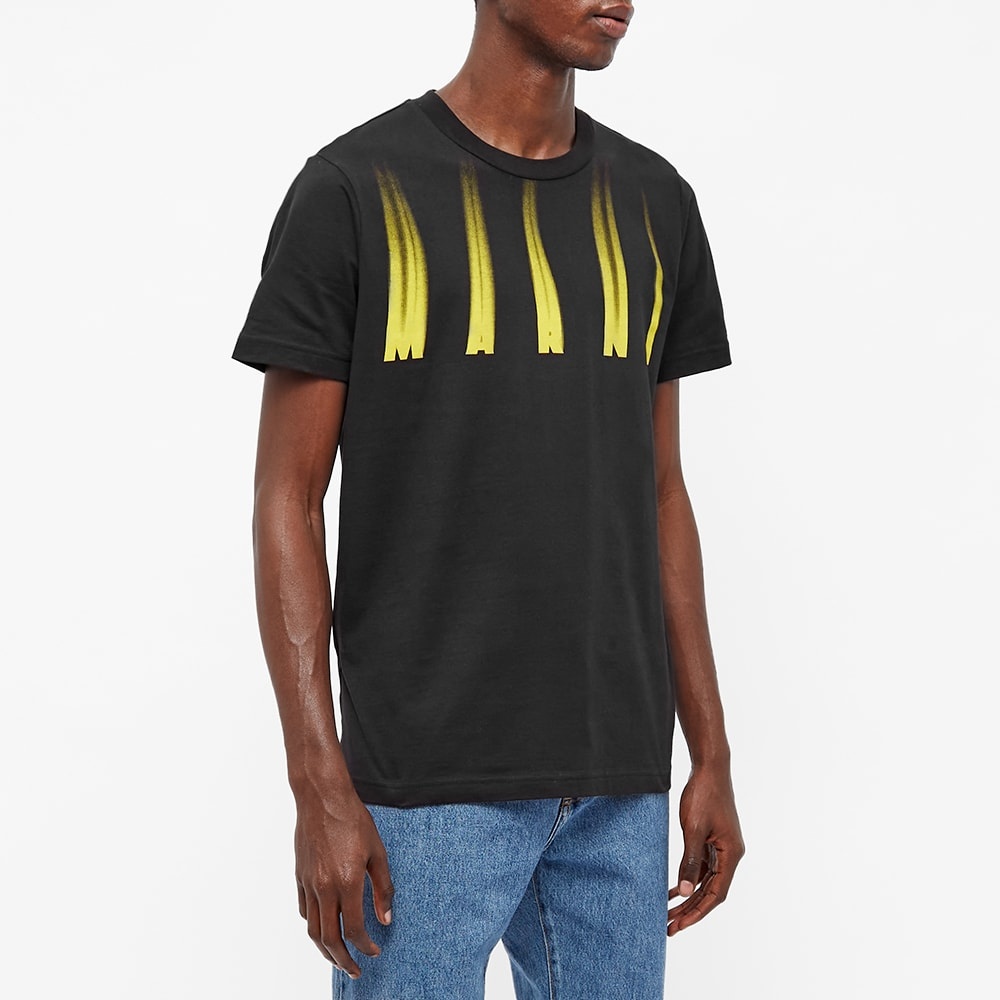 Marni Fade Logo Crew Tee - 3