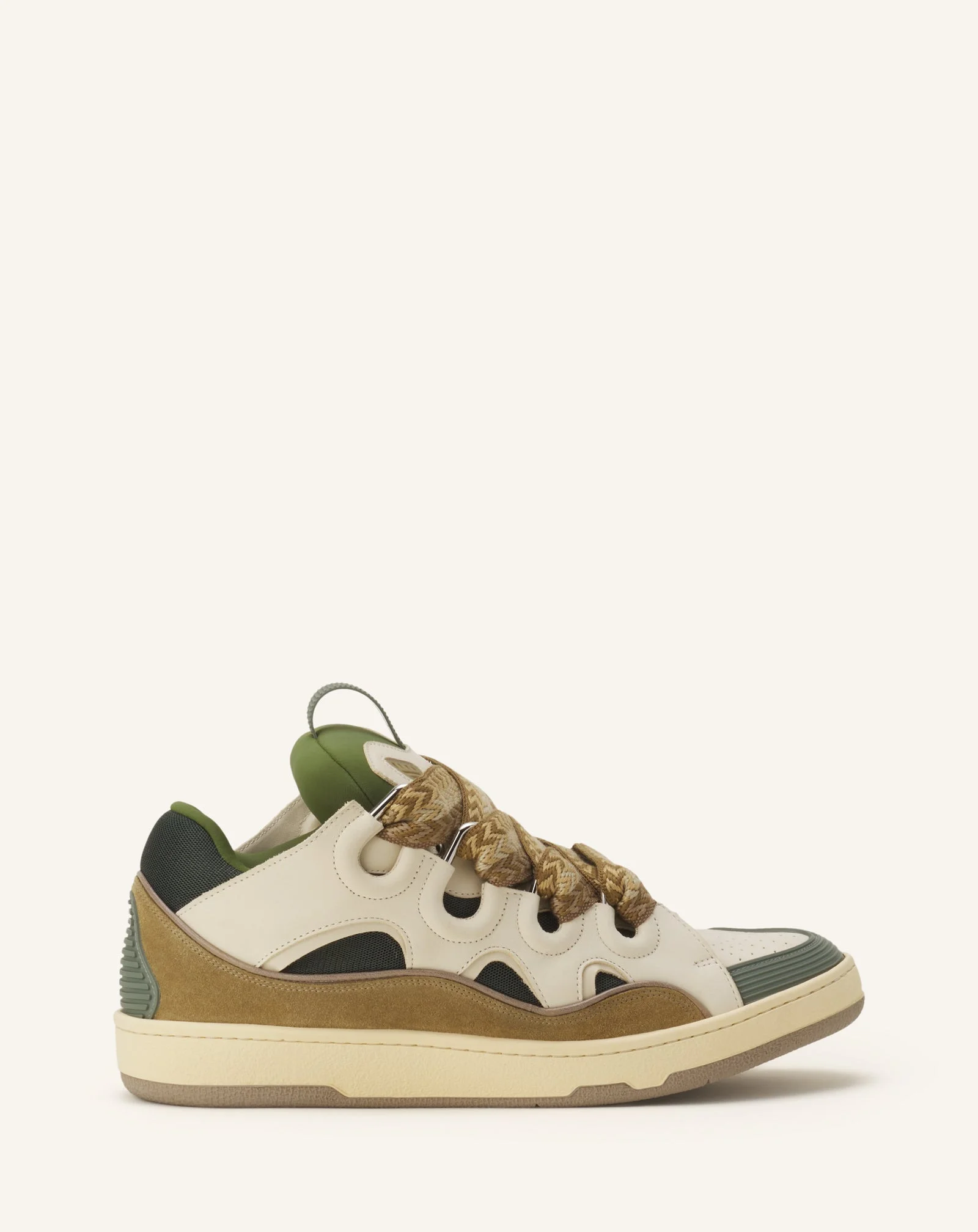 CURB SNEAKERS IN LEATHER - 1