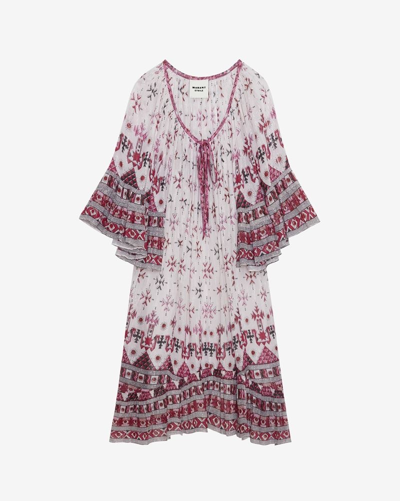 LOANE COTTON AND LUREX DRESS - 1