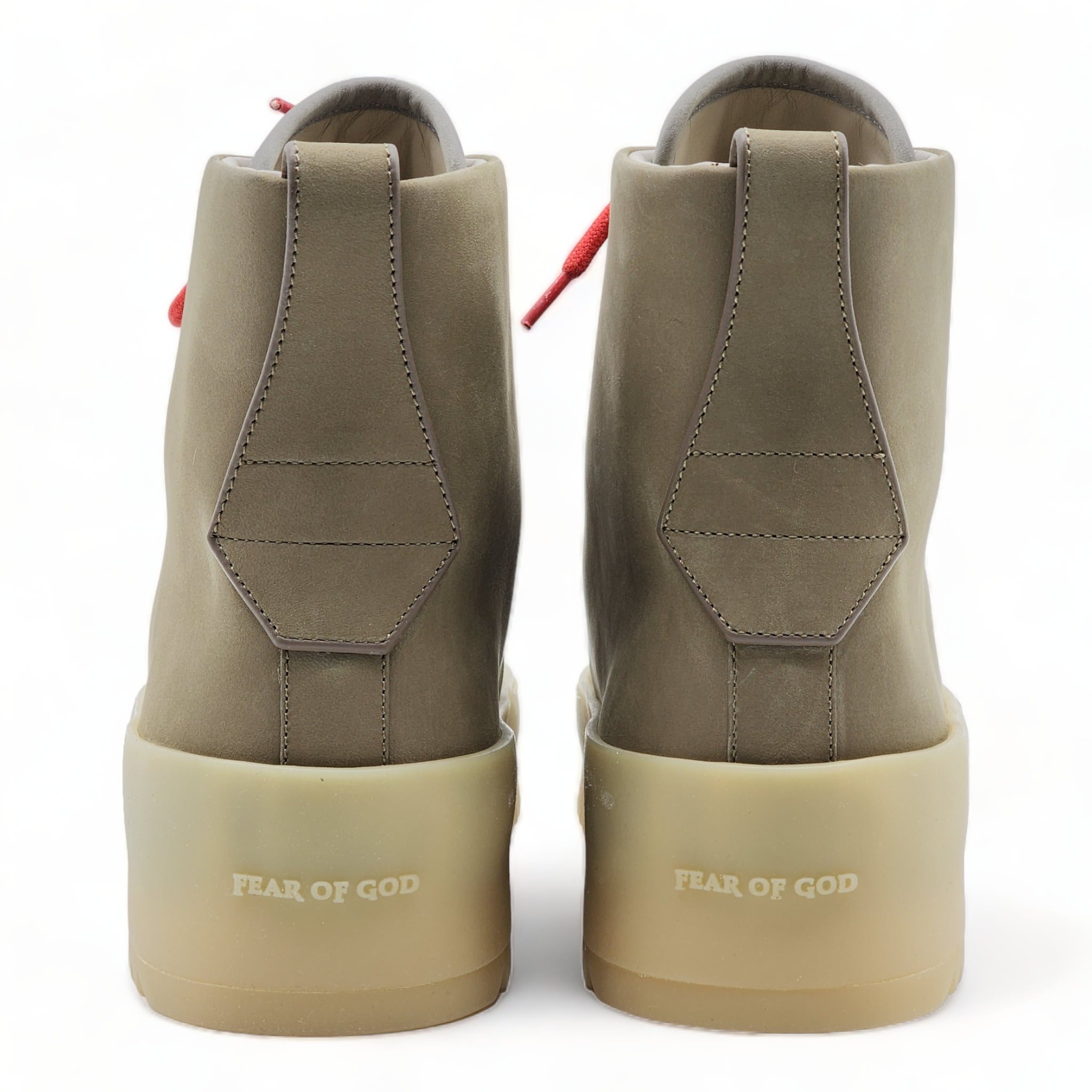 Fear of God Nubuck Leather Hiking Sneaker 'Stone' - 2