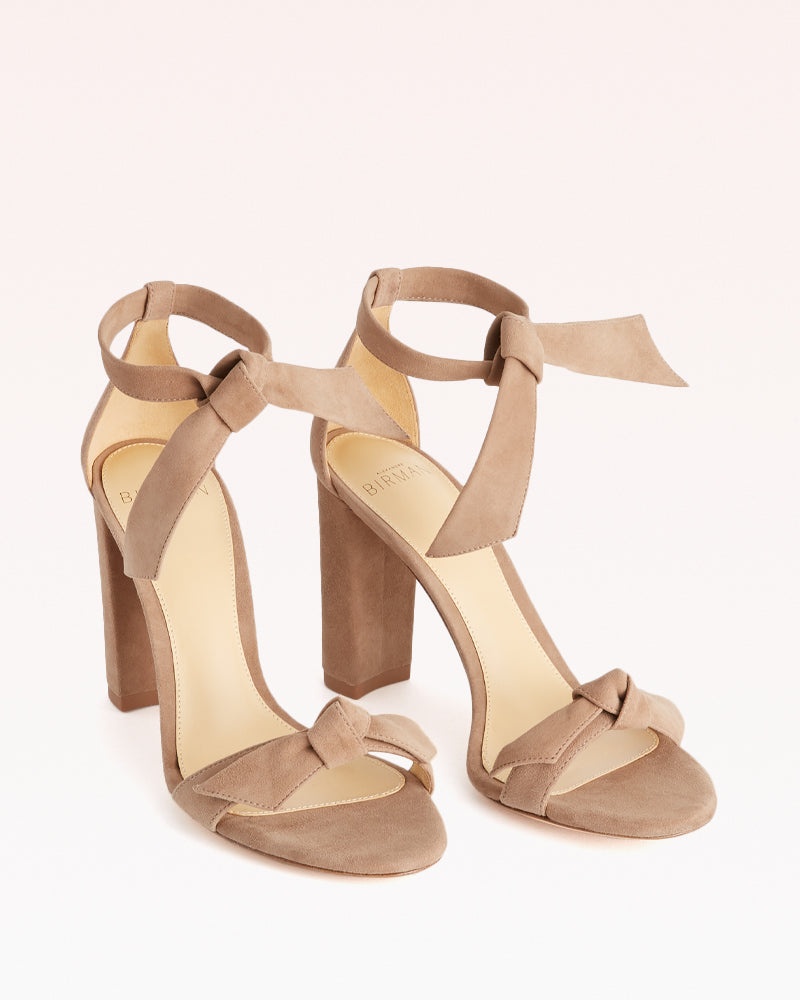 CLARITA BLOCK 90 SUEDE CAMEO - 2