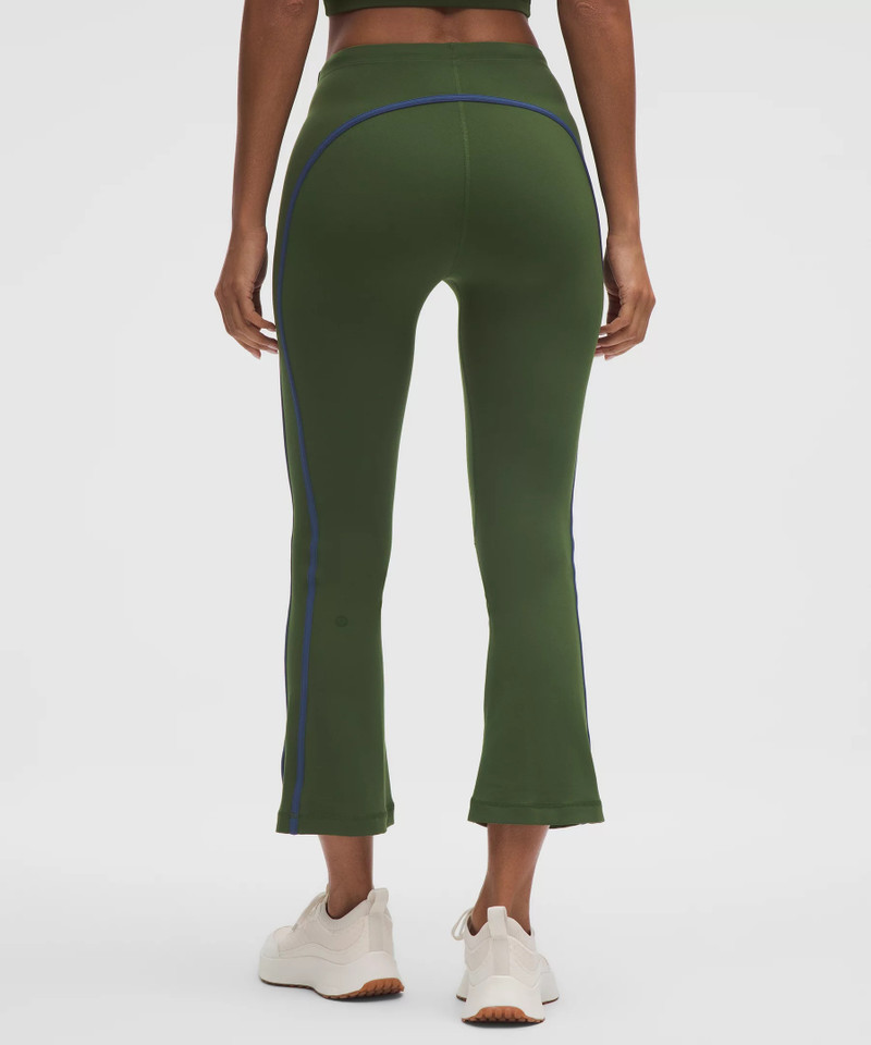Nulu Sporty Trim Mid-Rise Flared Pant 3