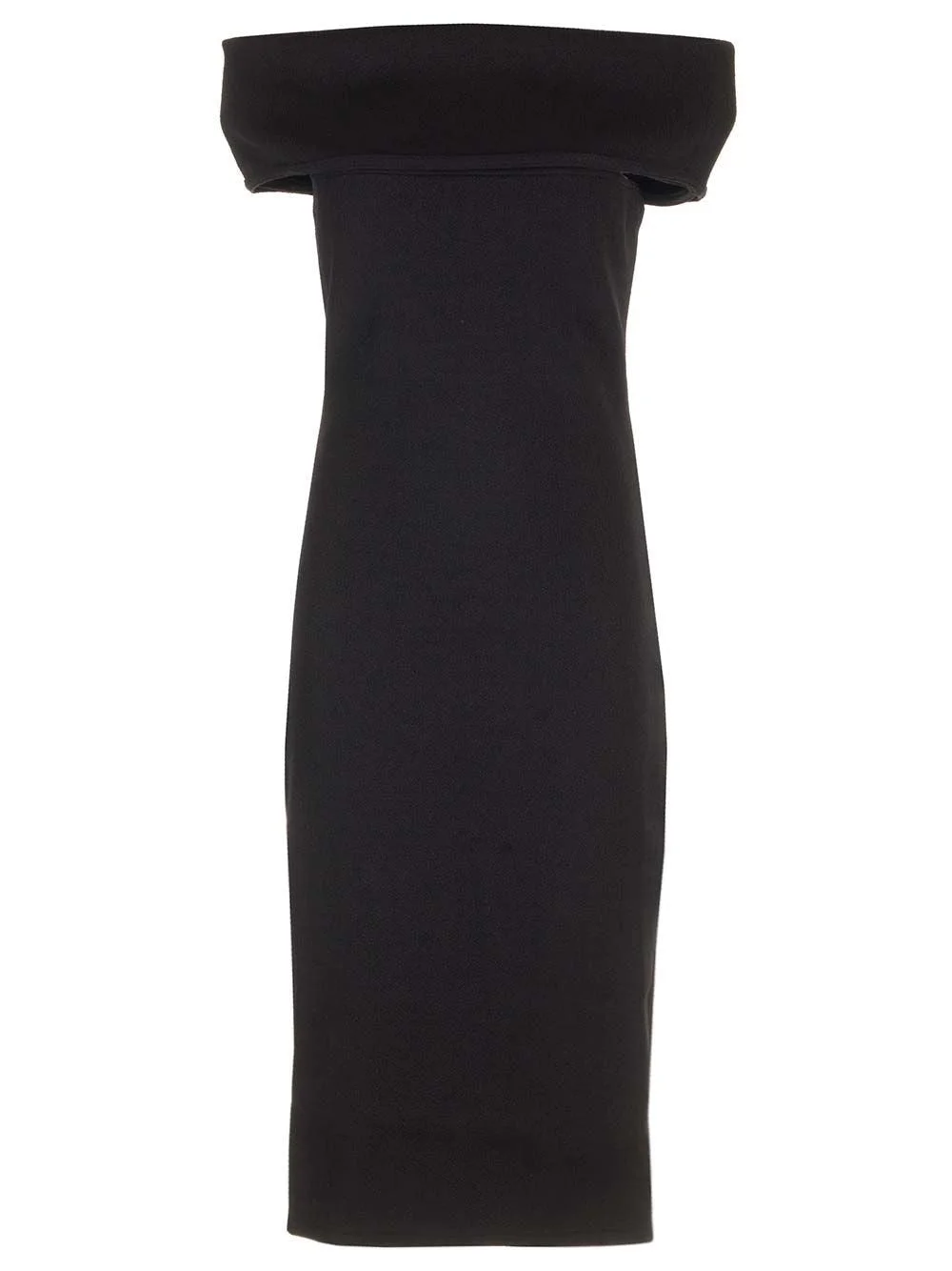 Bottega Veneta Women Off-The-Shoulder Midi Dress - 1