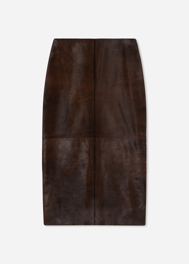 Pencil Skirt in Calf Hair 1