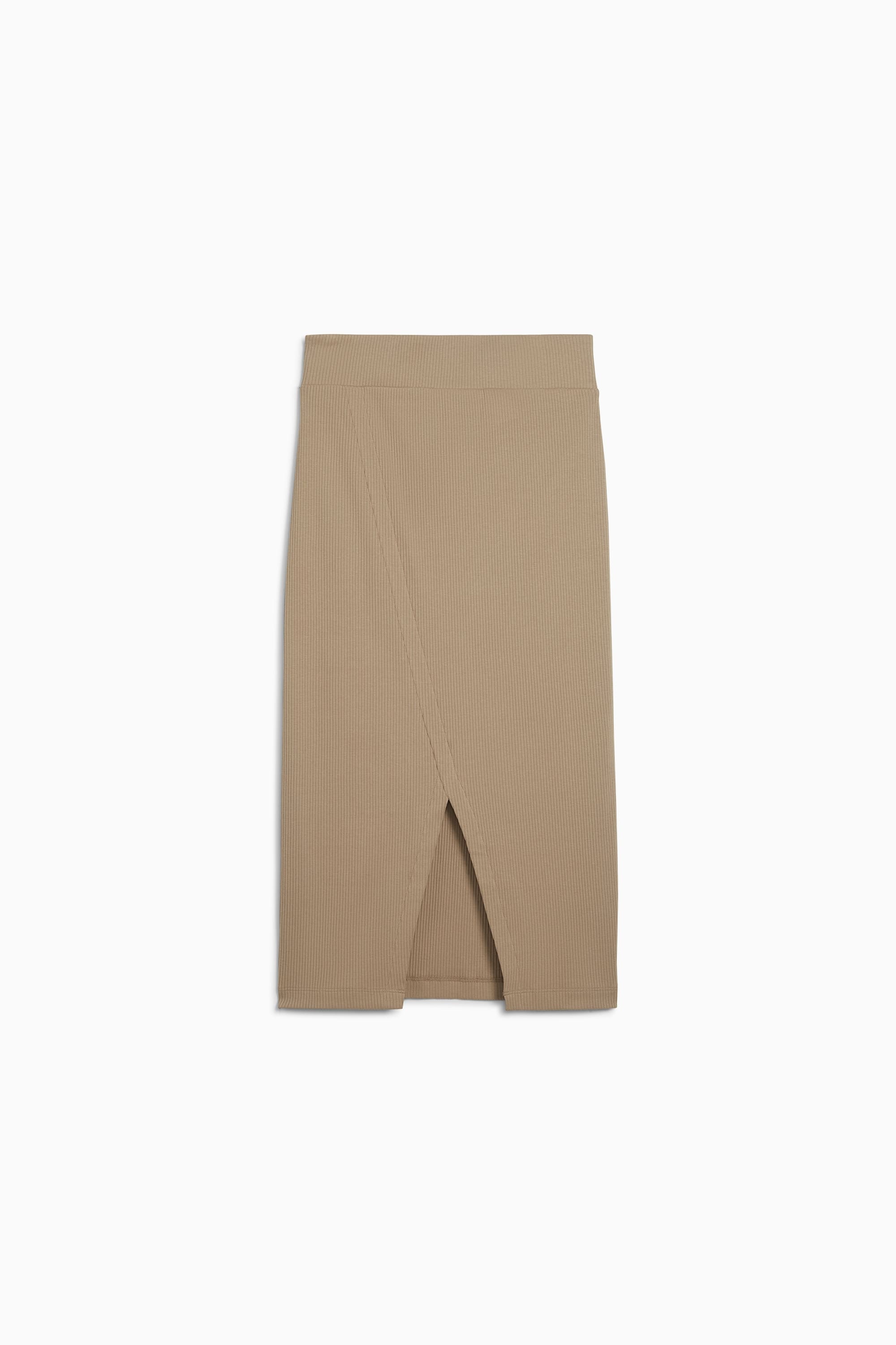 CLASSICS Women's Ribbed Midi Skirt - 2