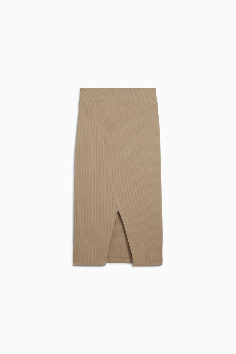 CLASSICS Women's Ribbed Midi Skirt 2