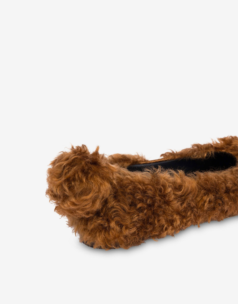 MOHAIR BALLET FLATS 3