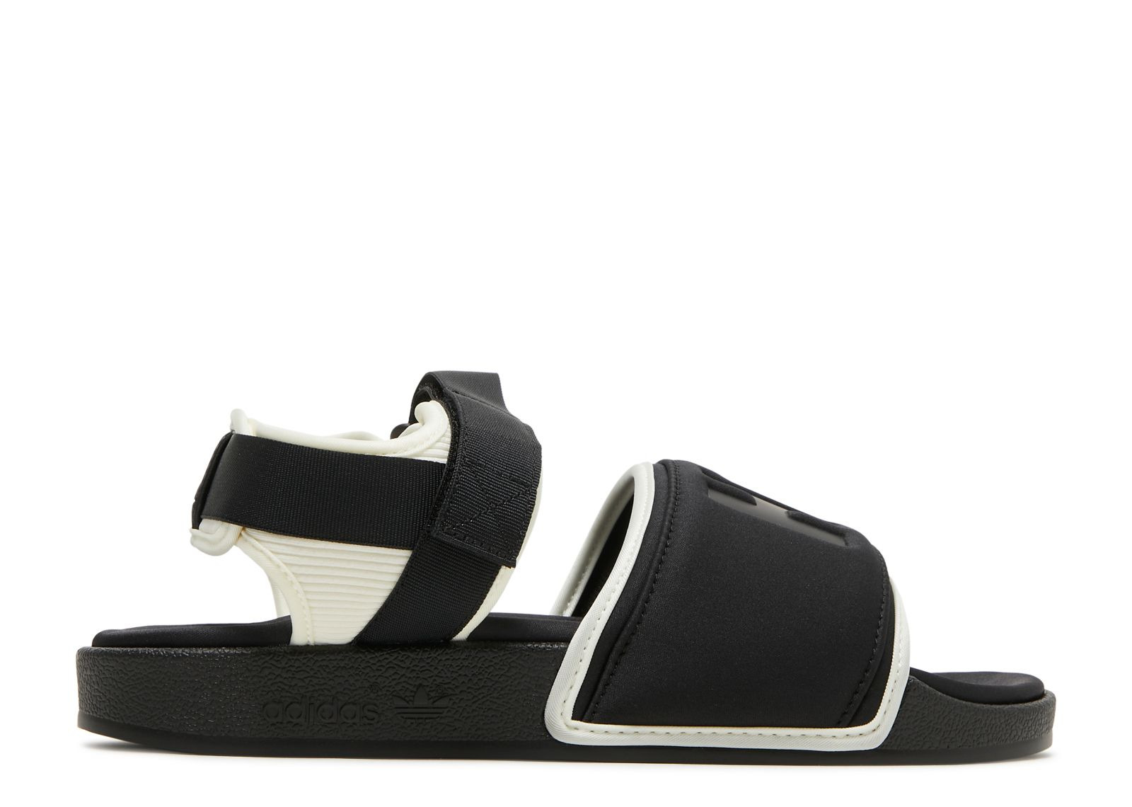 PHARRELL X ADILETTE 2.0 SLIDE 'BLACK WHITE' - 1