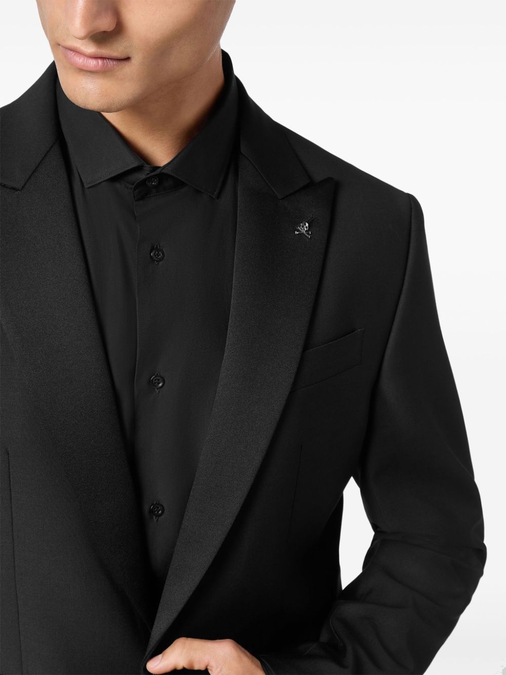 single-breasted blazer - 5