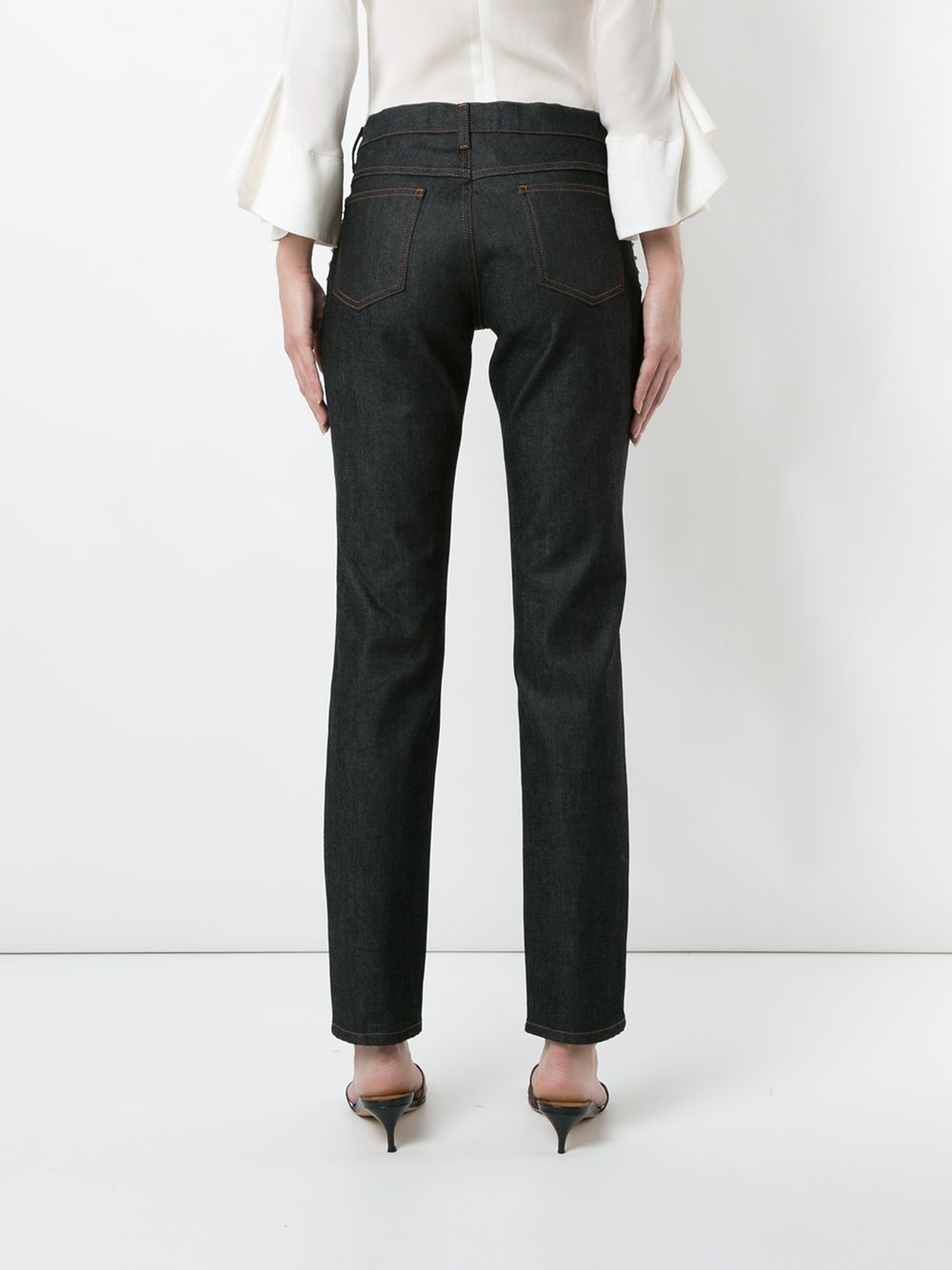 Rockstud straight-leg jeans - 4
