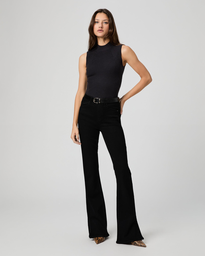 PAIGE High Rise Laurel Canyon Bootcut Jean outlook