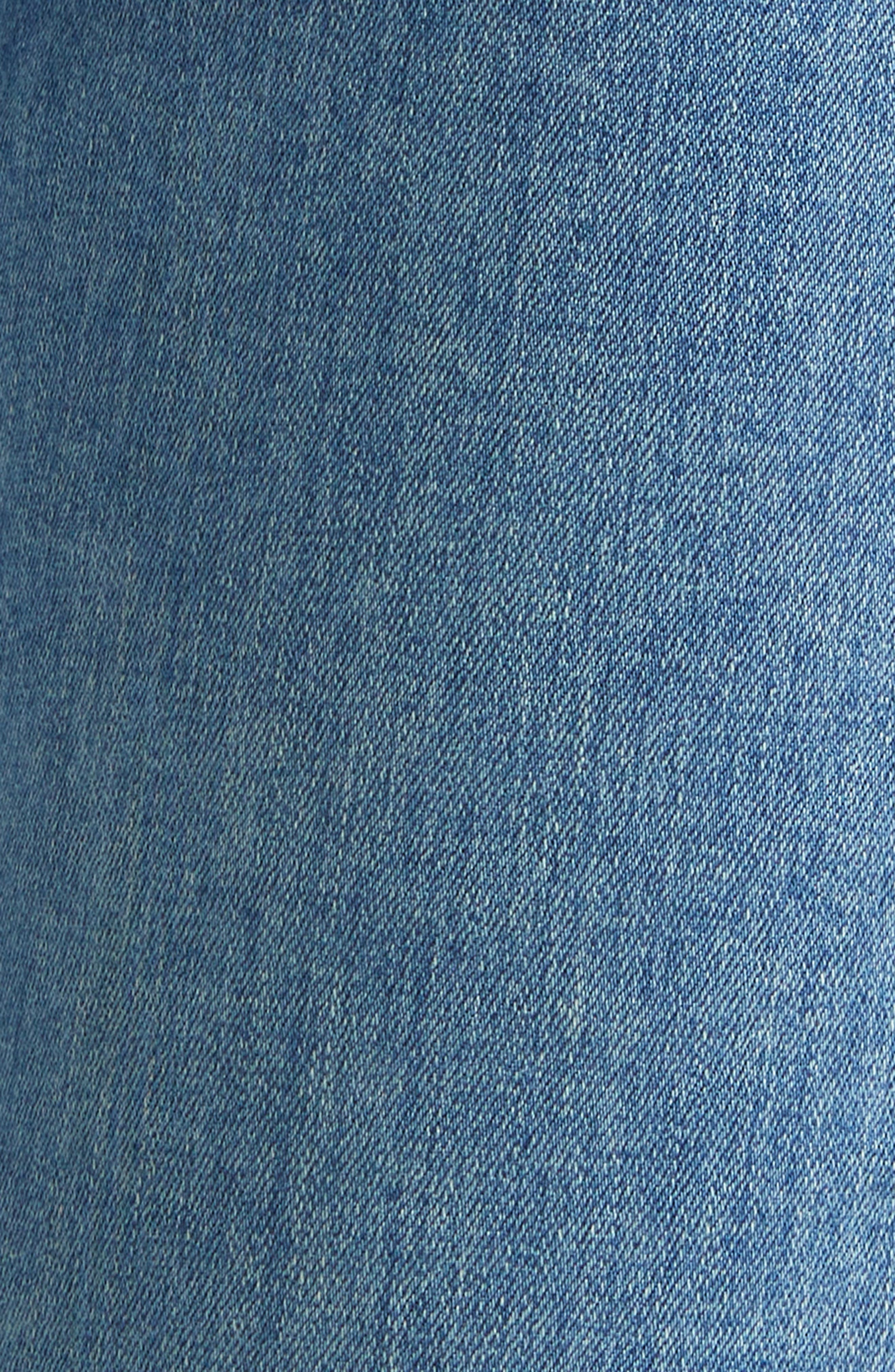 Veronica Beard Beverly High Waist Skinny Flare Jeans in Enough Said at Nordstrom - 7
