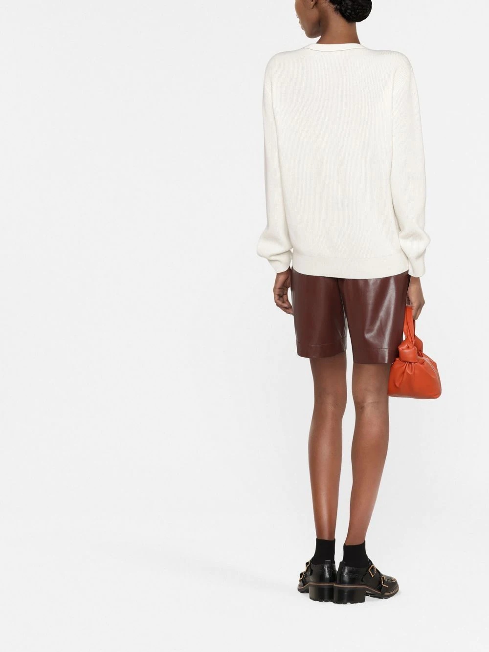 boat neck jumper - 4