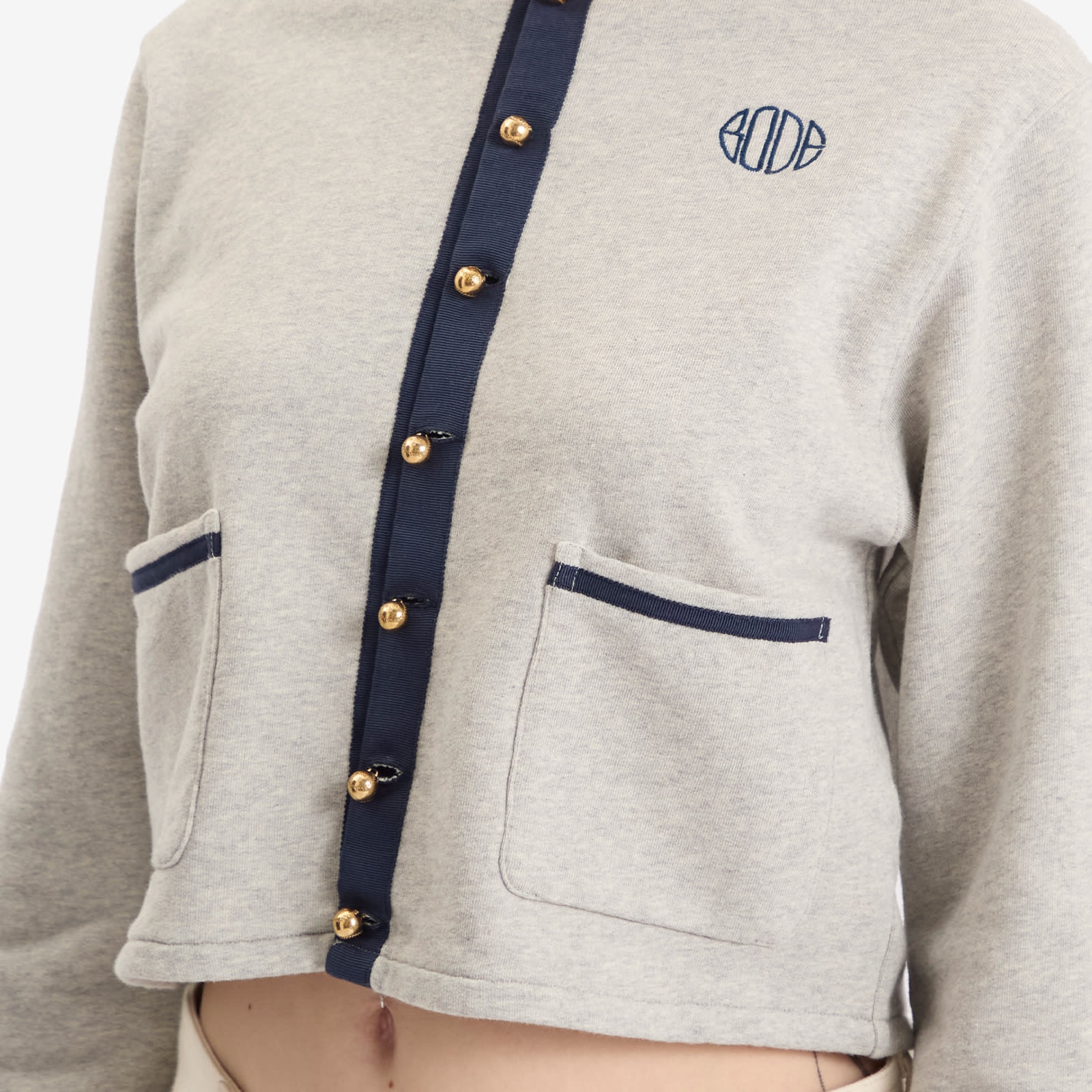 Bode Heathered Cardigan - 5