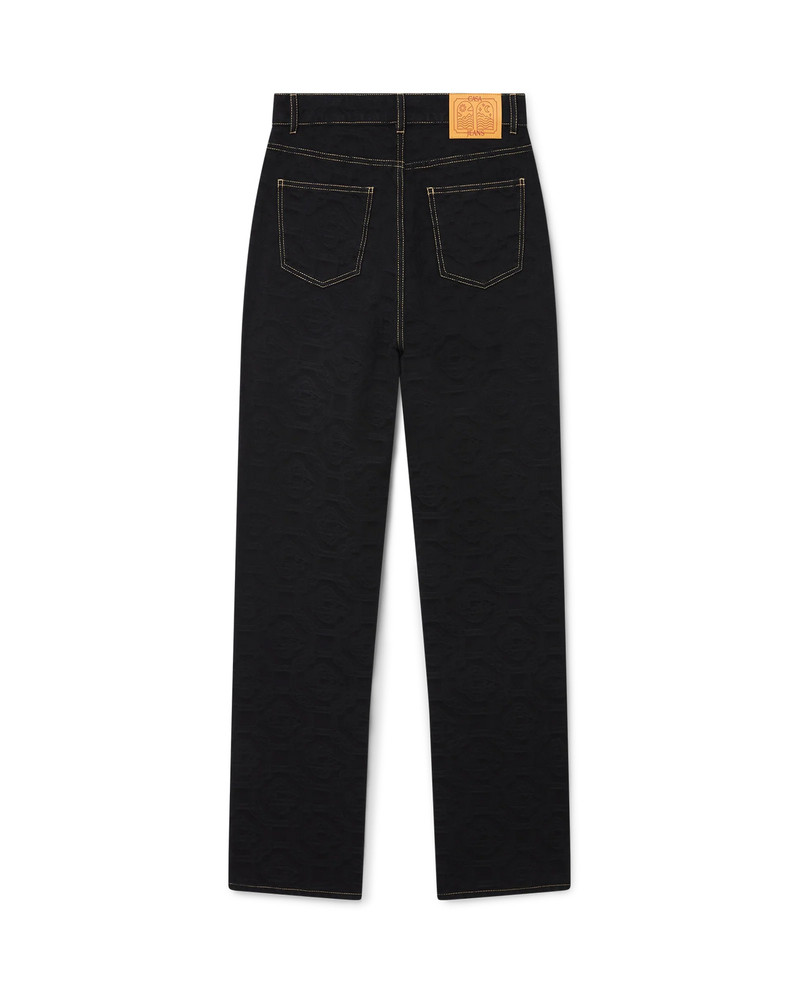 Jacquard Denim Jeans 6