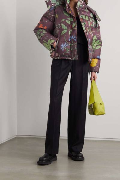 Loewe Herbarium floral-print shell down jacket outlook