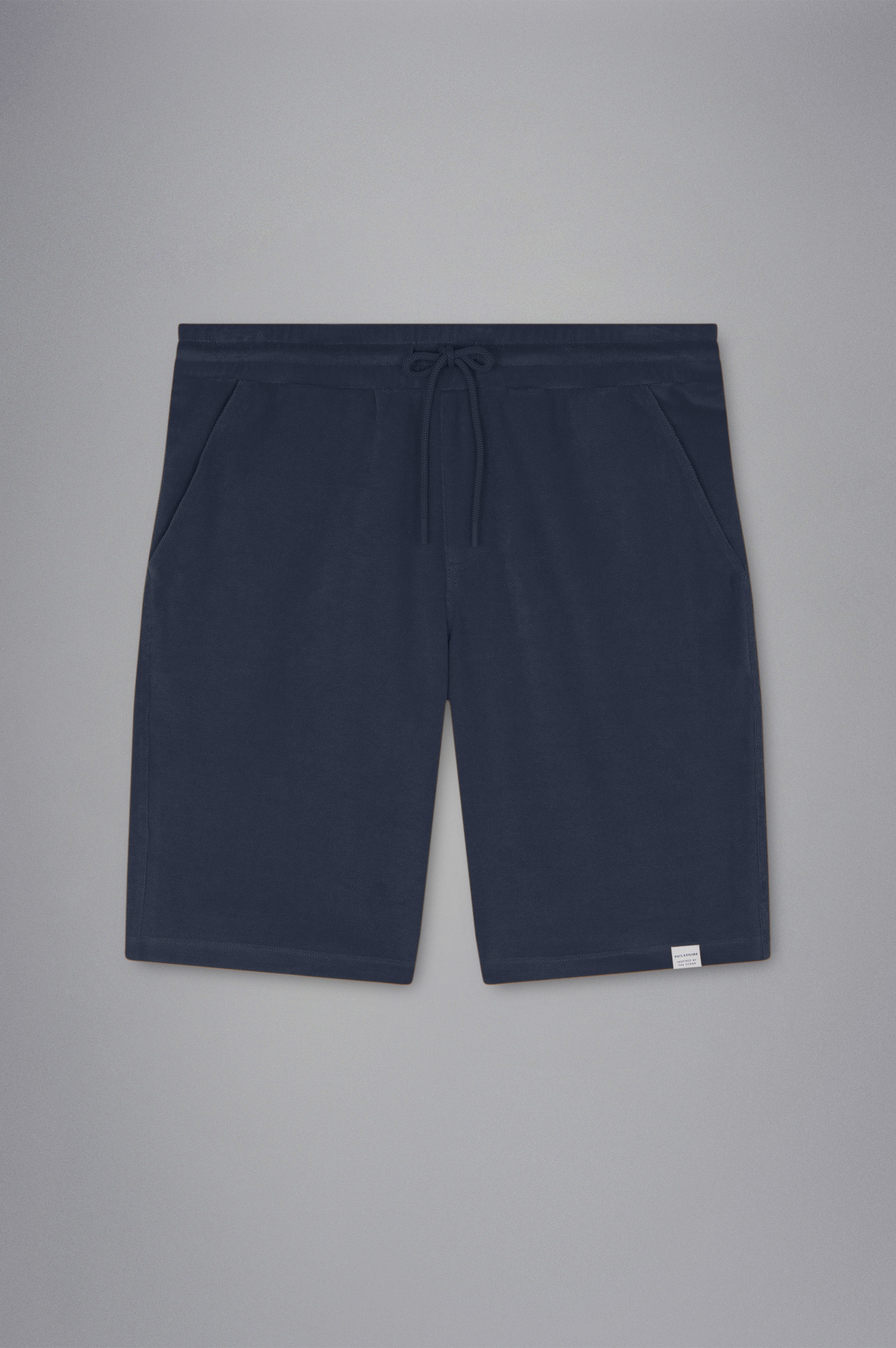 TERRY COTTON BERMUDA SHORTS - 1