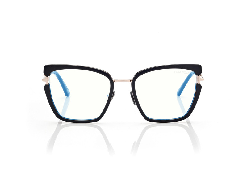 BLUE BLOCK BUTTERFLY OPTICALS 1