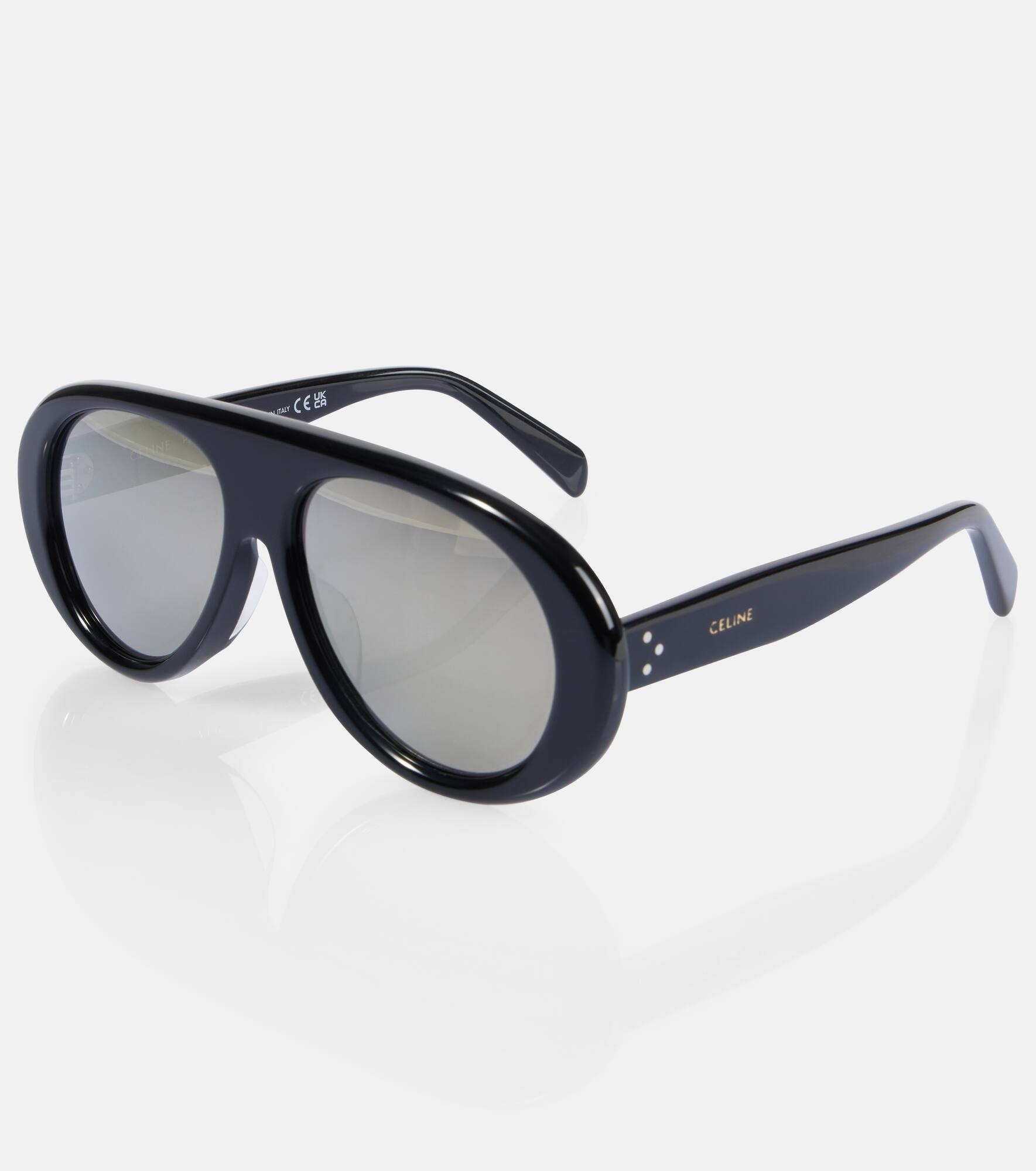 Apres Ski Capsule round flat-top sunglasses - 4