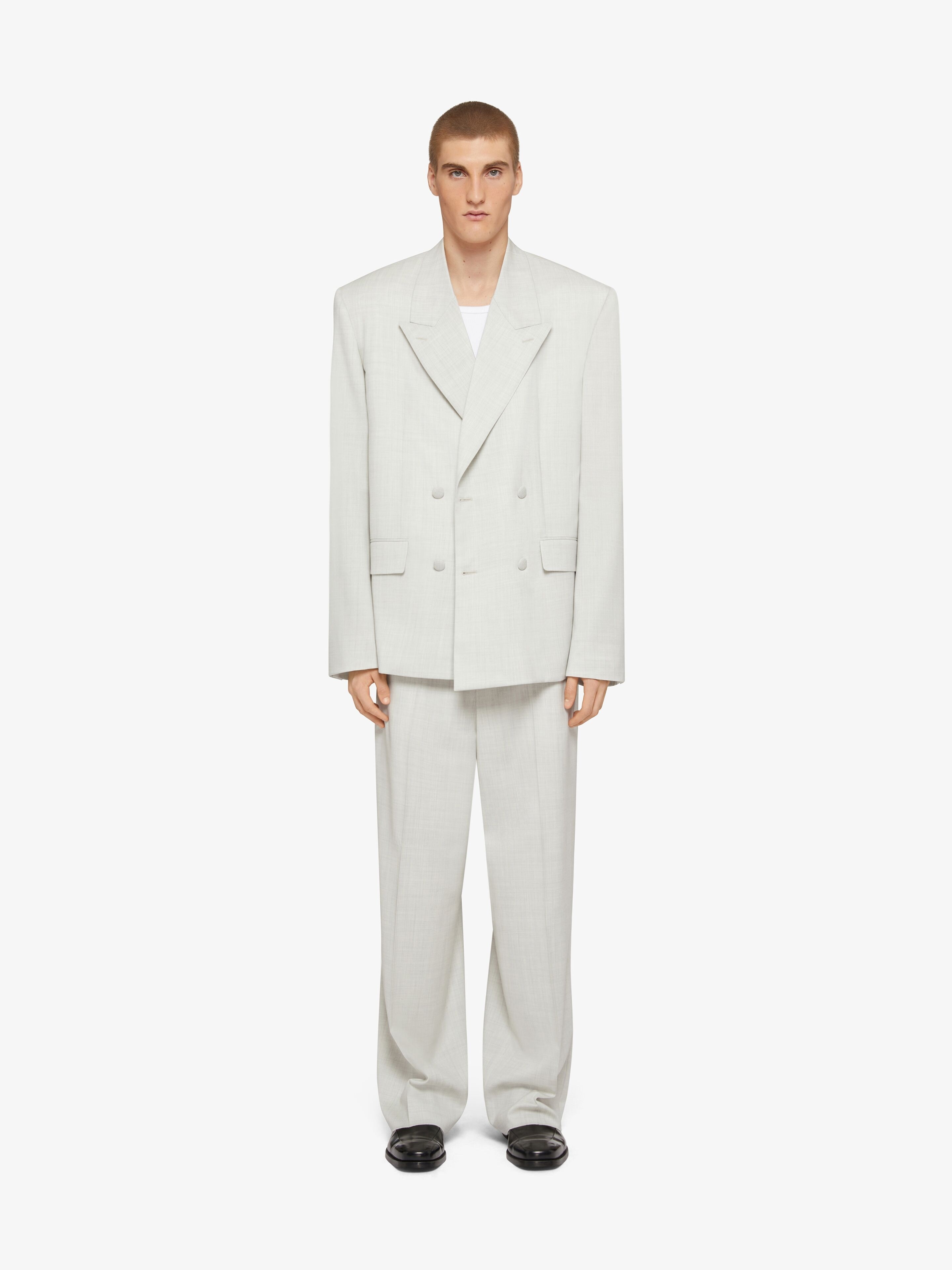 BOXY FIT JACKET IN WOOL - 2