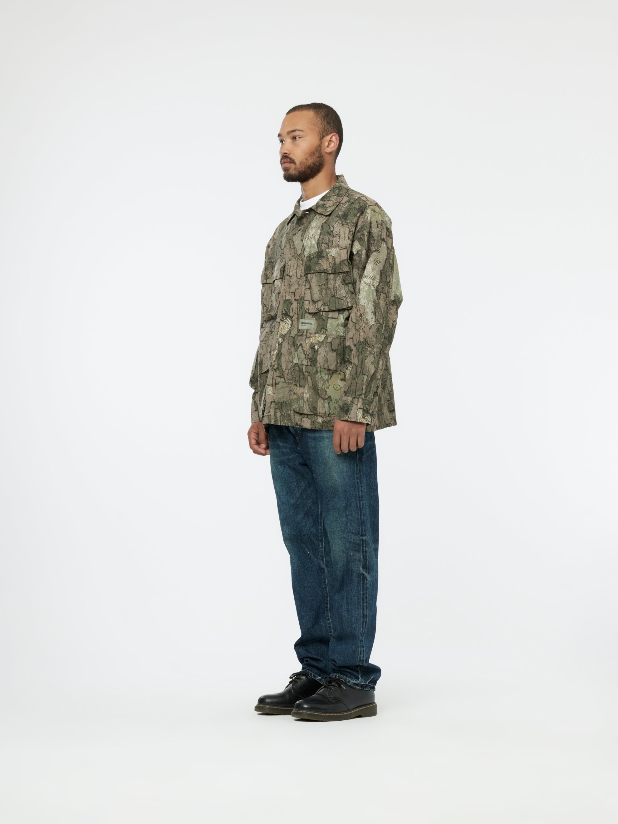 CAMOUFLAGE FATIGUE JACKET - 3