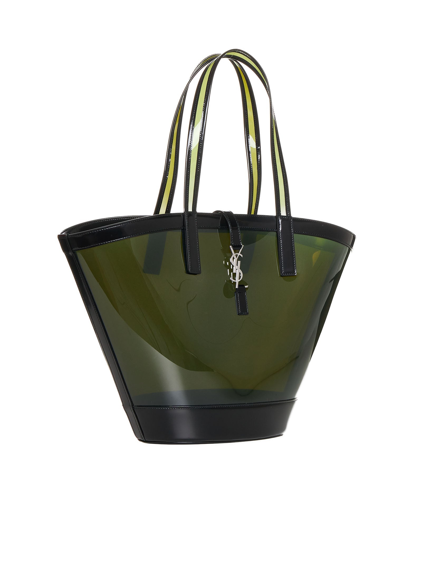 Saint Laurent Women Borsa Panier Media In Vinile - 2