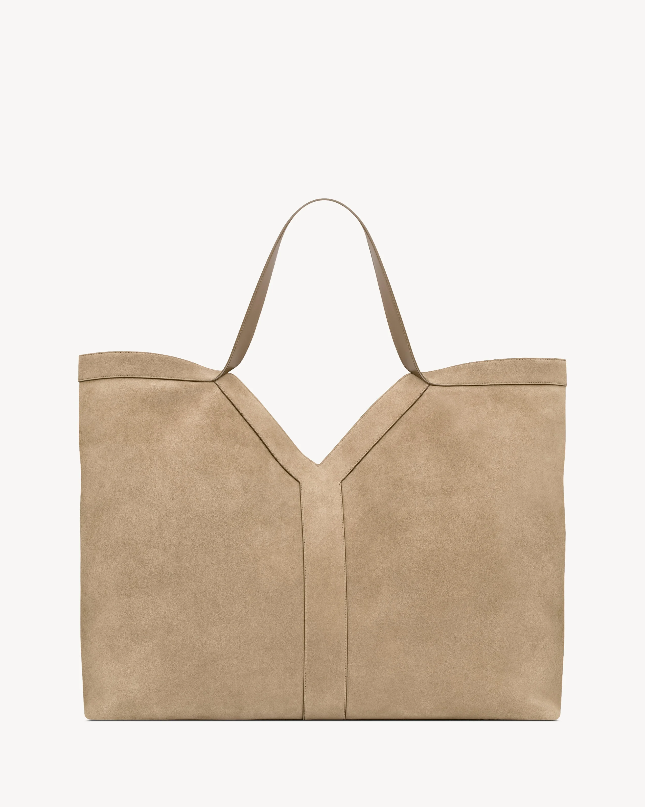 Y LARGE TOTE IN SUEDE - 1