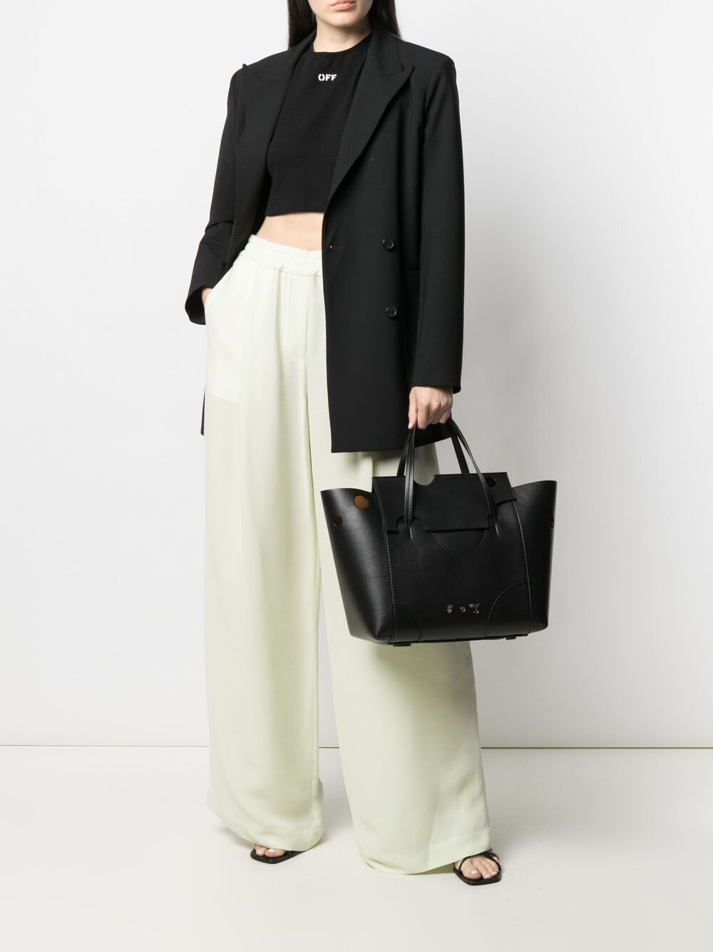 wide-leg trousers - 2