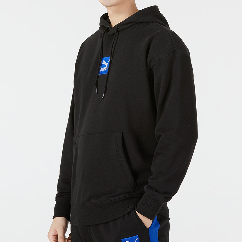 PUMA EMB Logo Hoodie 'Black' 536774-01 - 5