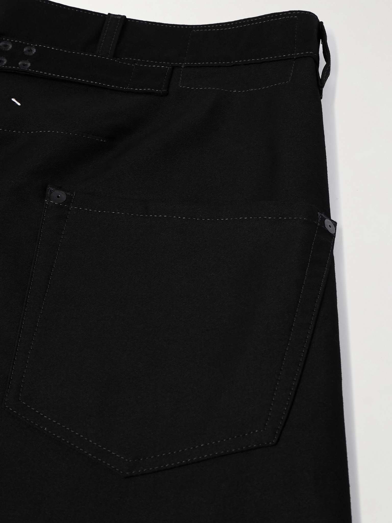 Straight-Leg Cotton-Canvas Trousers - 5