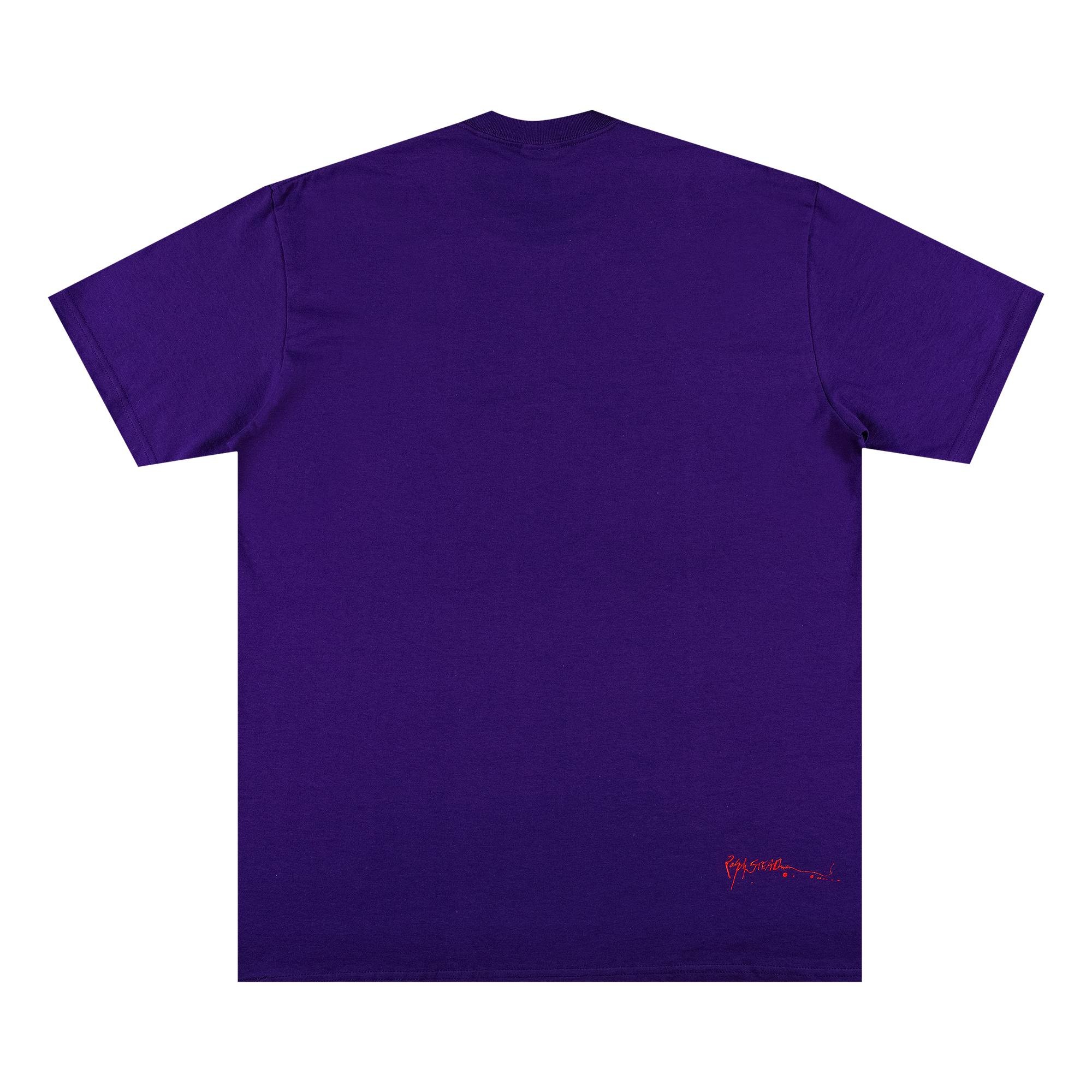 Supreme Ralph Steadman Box Logo Tee 'Purple' - 2