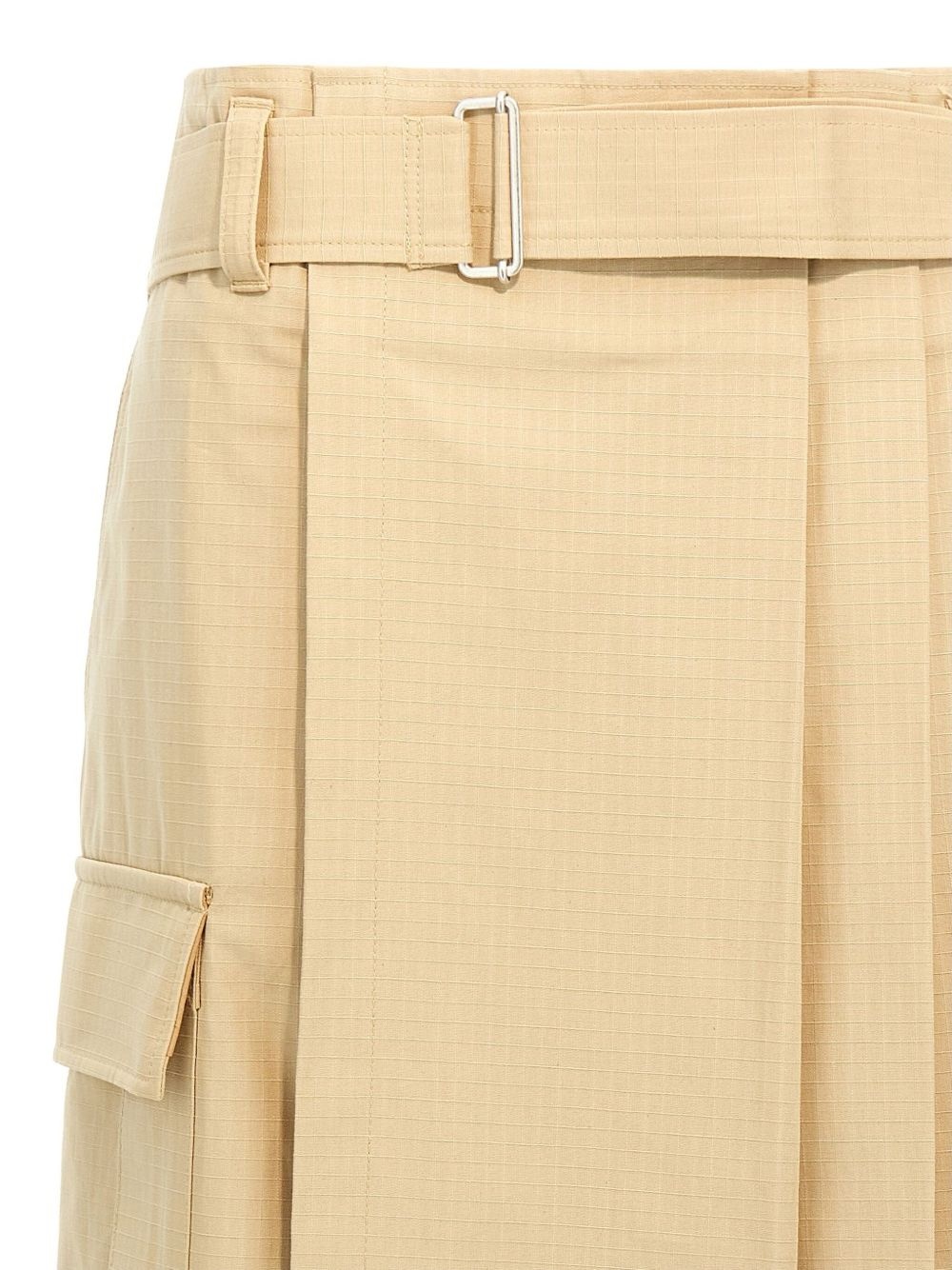 cotton cargo skirt - 3