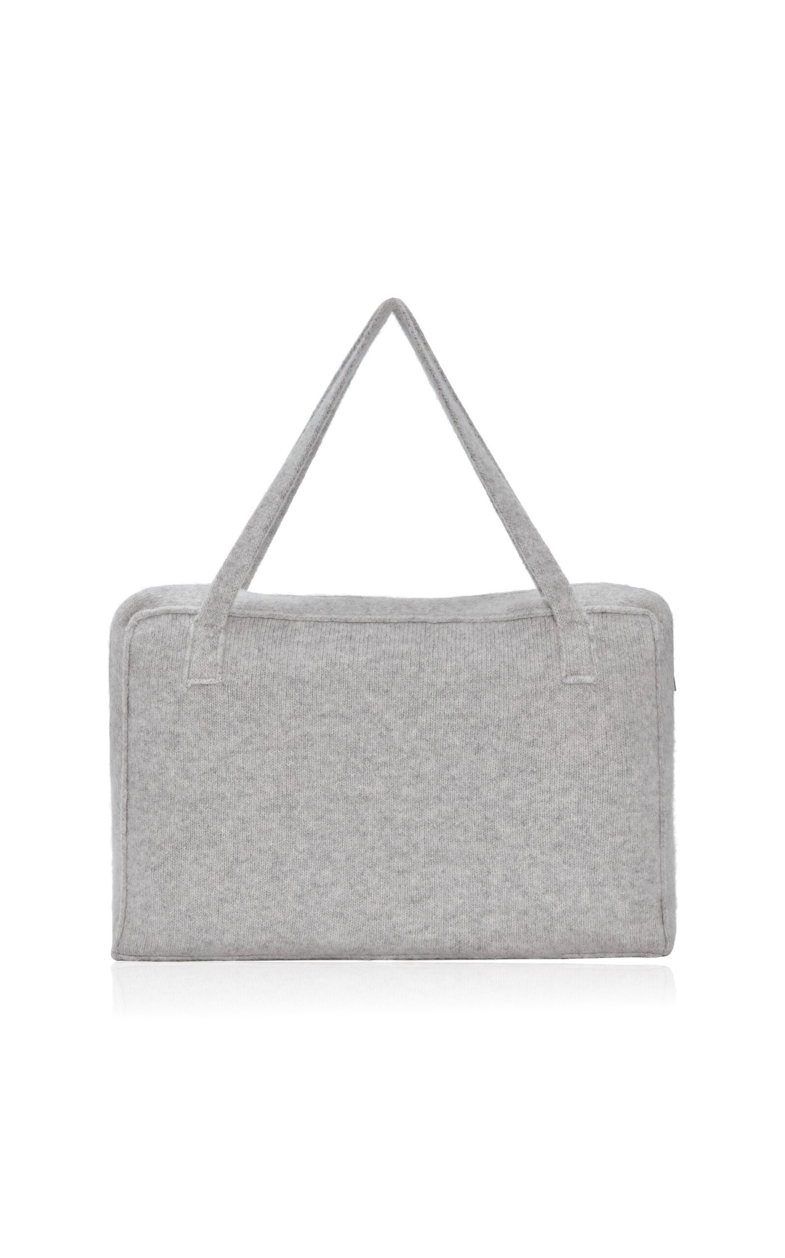 Atlas Large Cashmere Duffle Bag grey - 1