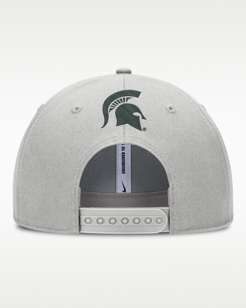 Nike Michigan State On-Field Primetime Rise Men's Nike College Adjustable Hat outlook