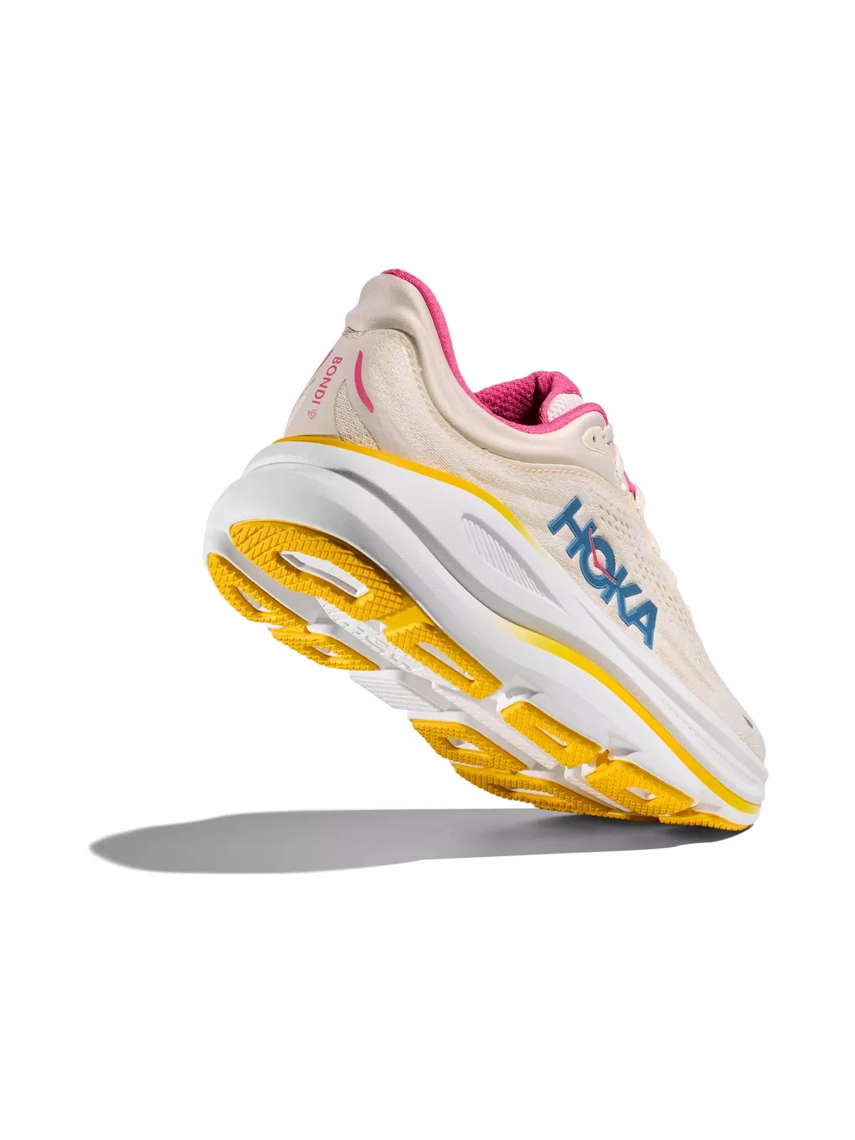 Bondi 9 "Alabaster/Birch" Women's Running Shoe - 6