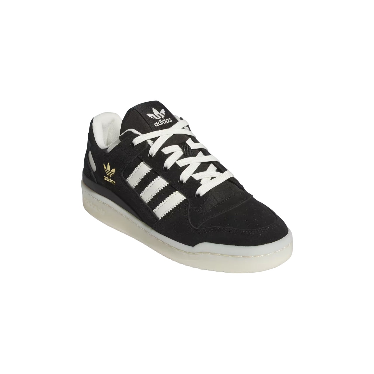 (WMNS) adidas Forum Low CL 'Core Black Ivory' IH0209 - 3
