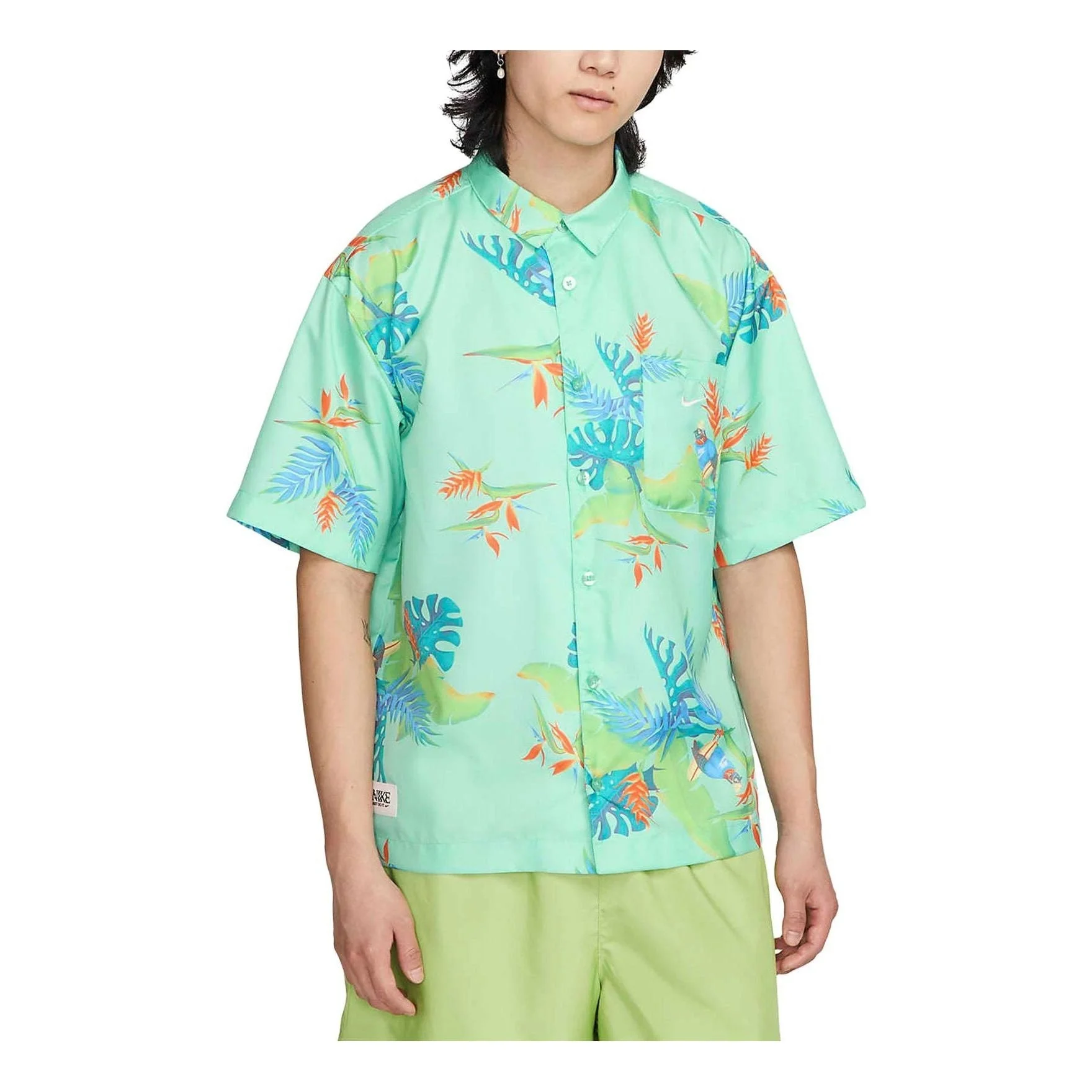 Nike Sportswear Dri-Fit Short-Sleeve Shirt 'Emerald Rise' FQ0348-349 - 1