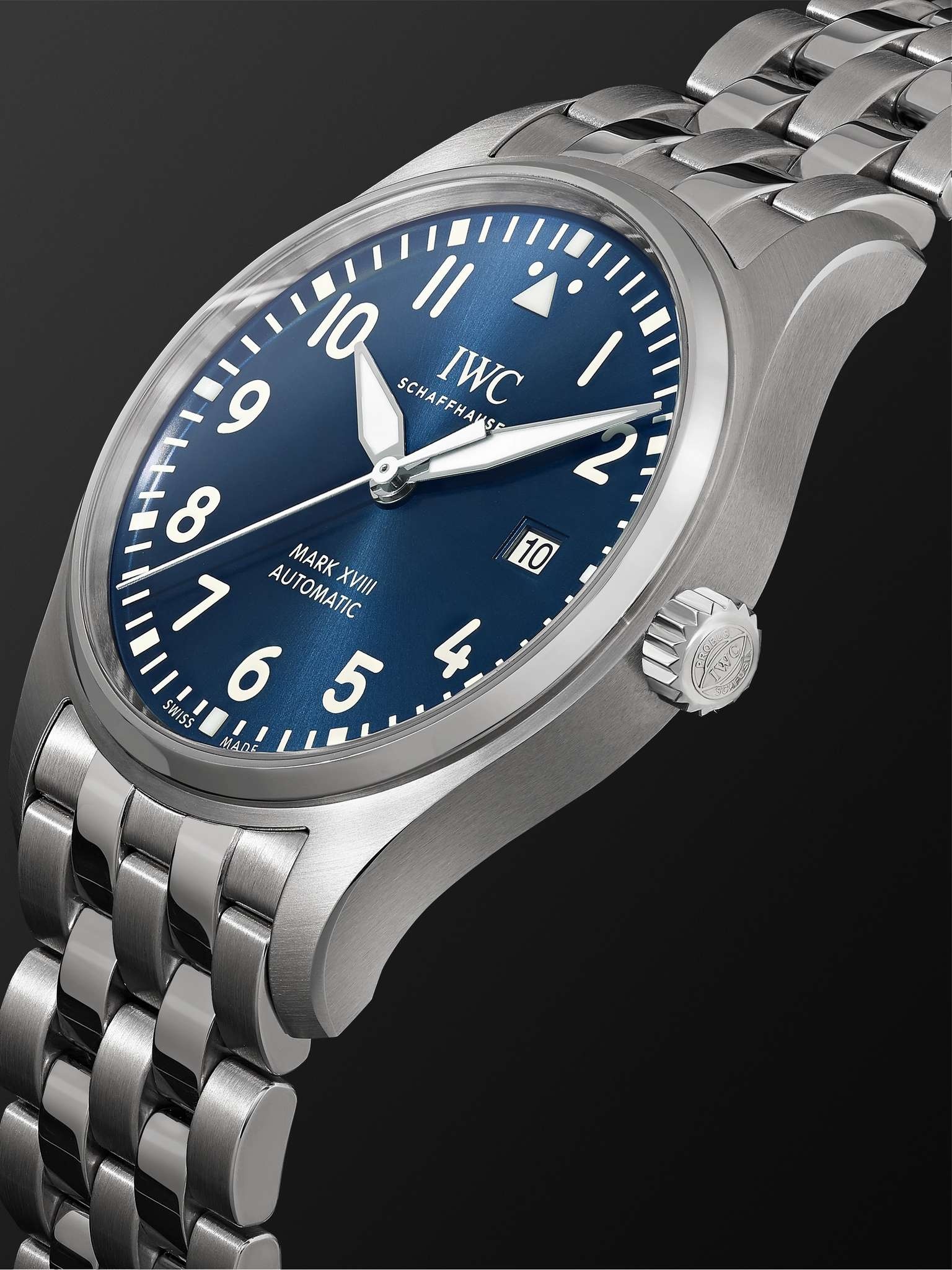 Pilot's Mark XVIII Le Petit Prince Edition Automatic 40mm Stainless Steel Watch, Ref. No. IW327016 - 7