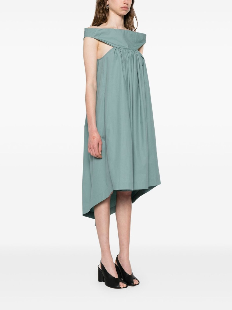 asymmetric midi dress 3
