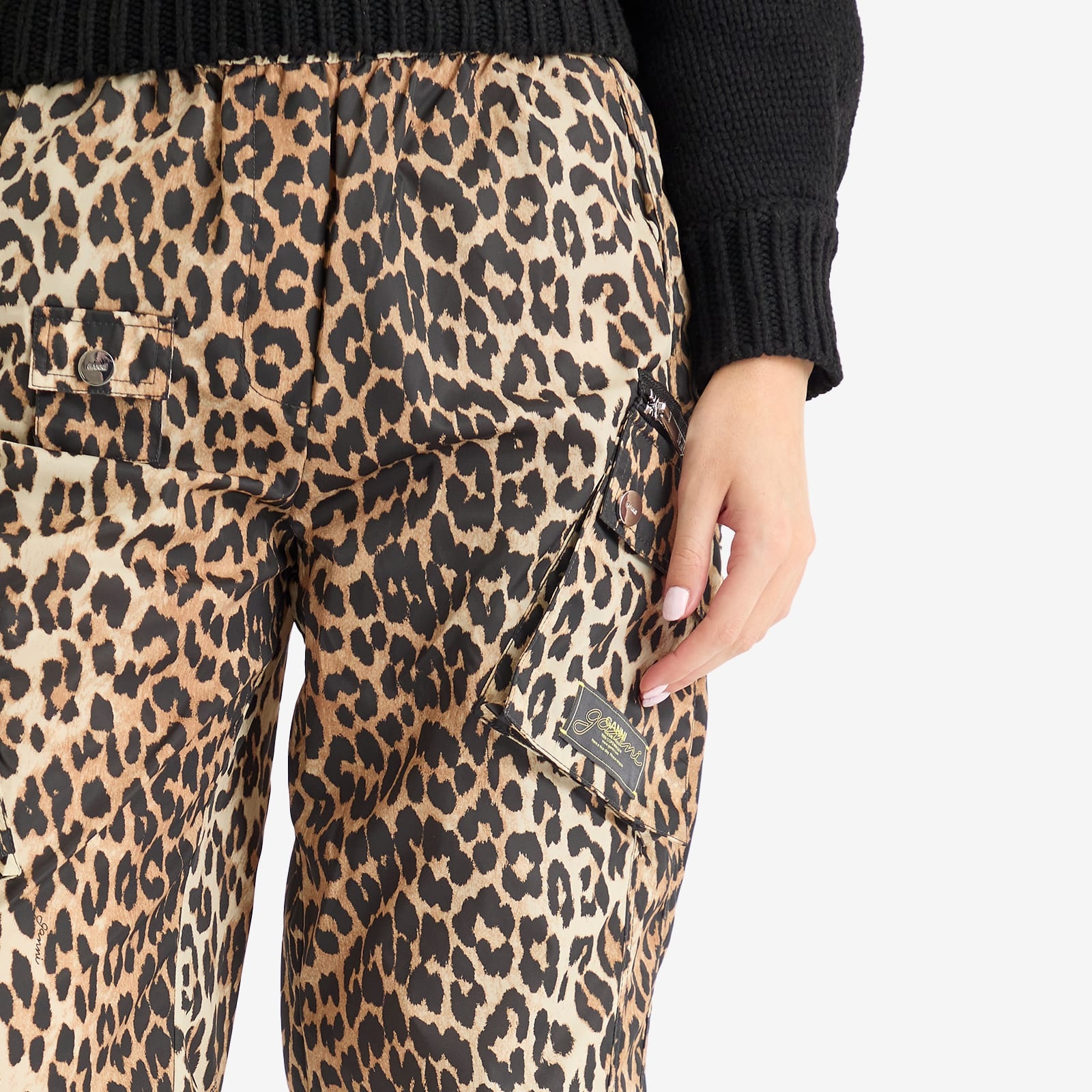 GANNI GANNI Duchesse Nylon Cargo Pants | endclothing