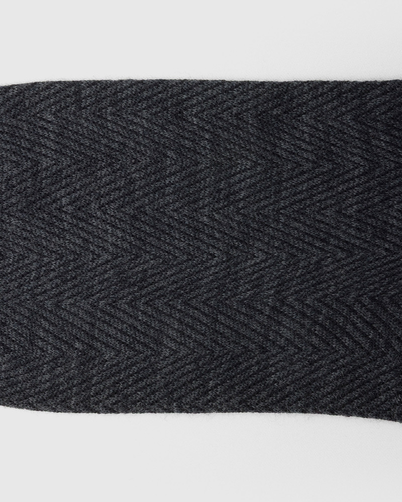 Herringbone Wool Socks 3