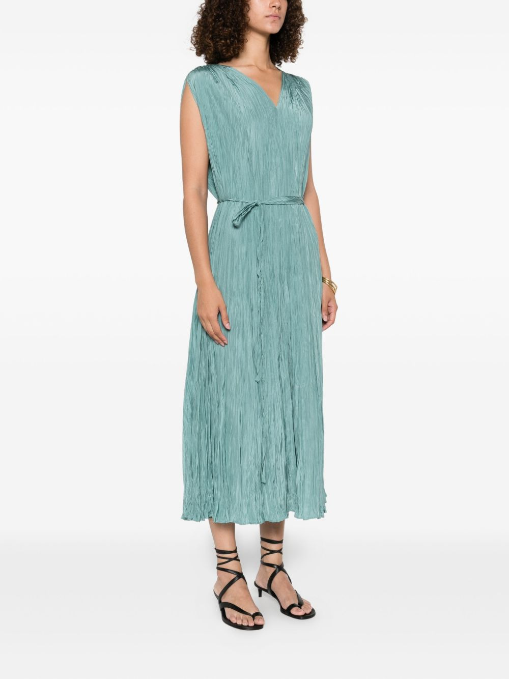 pleated midi dress - 3