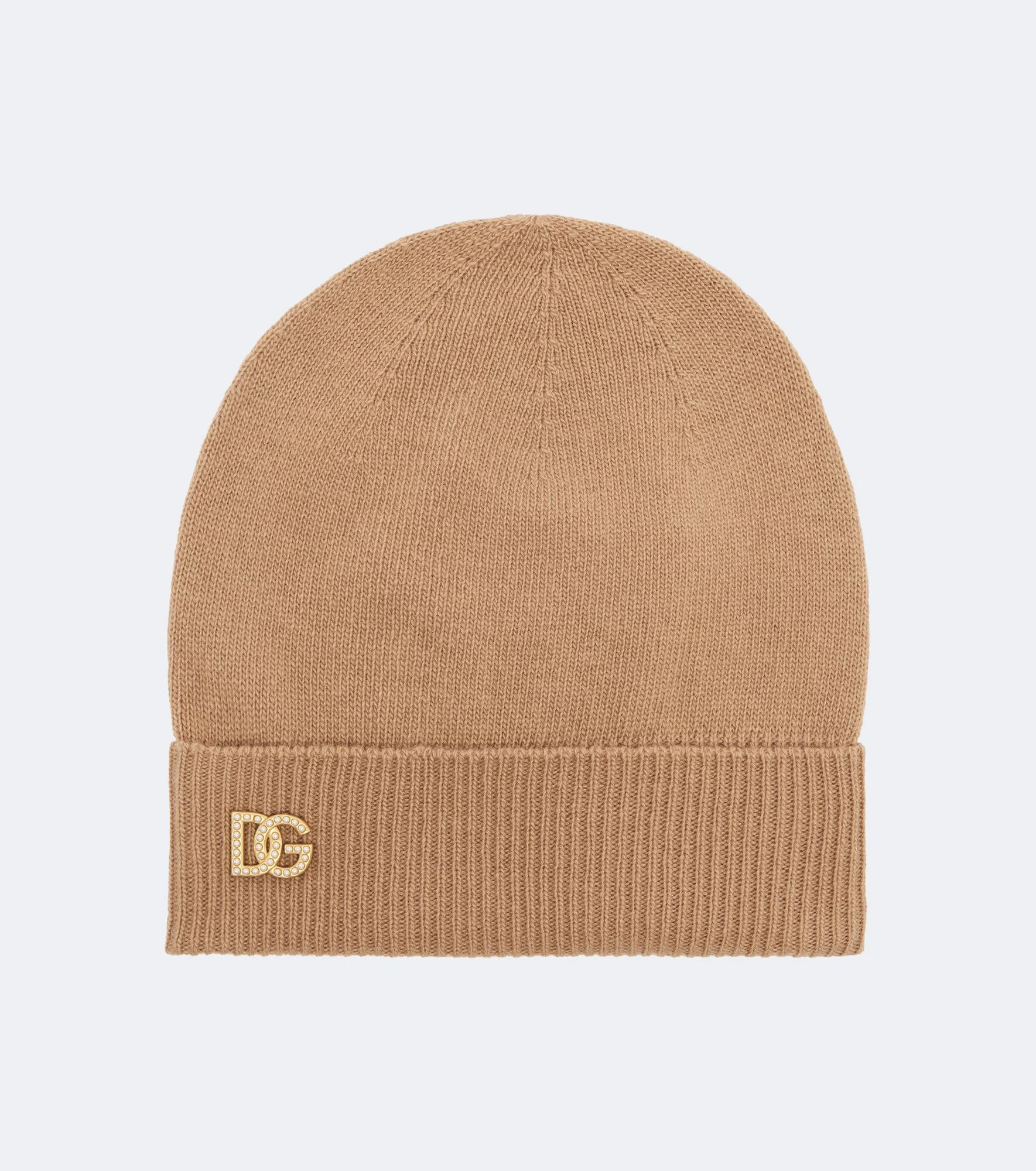 DG embellished virgin wool beanie - 1
