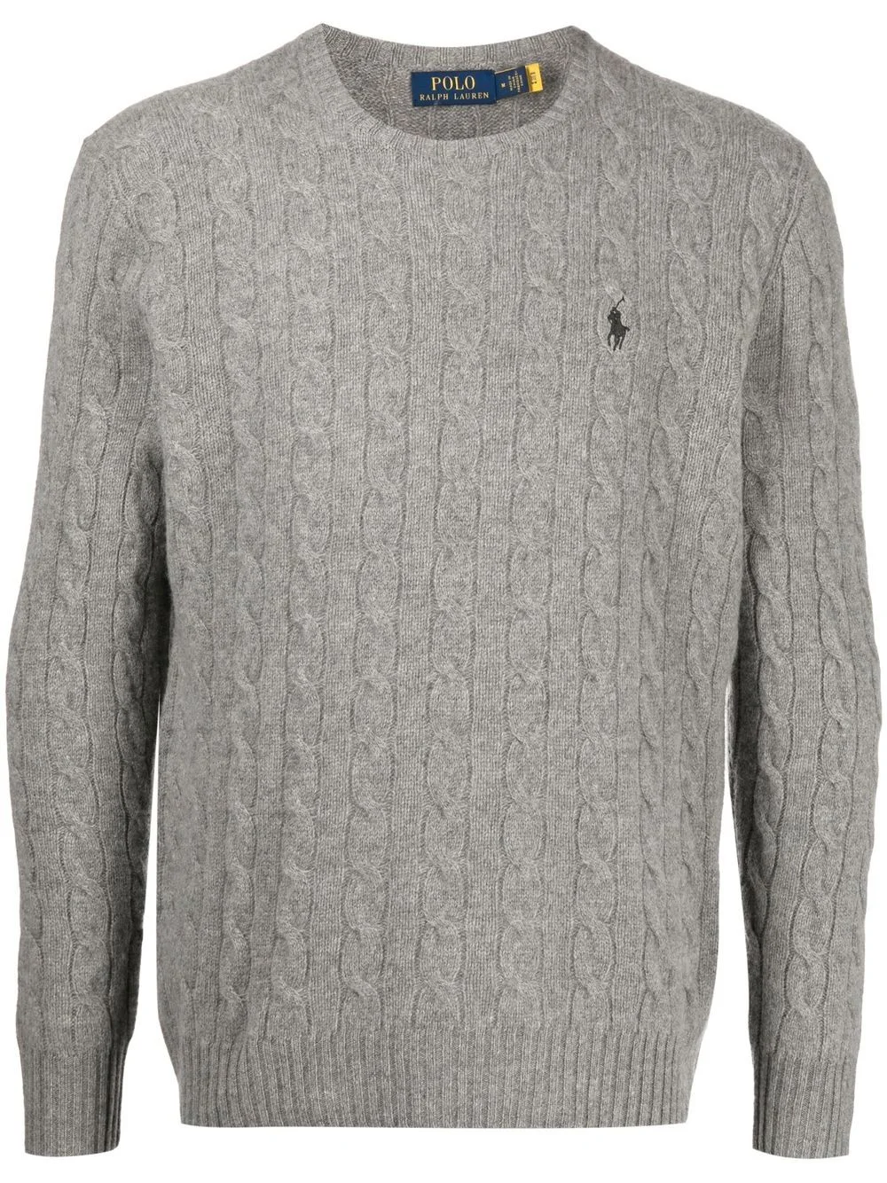 cable-knit jumper - 1