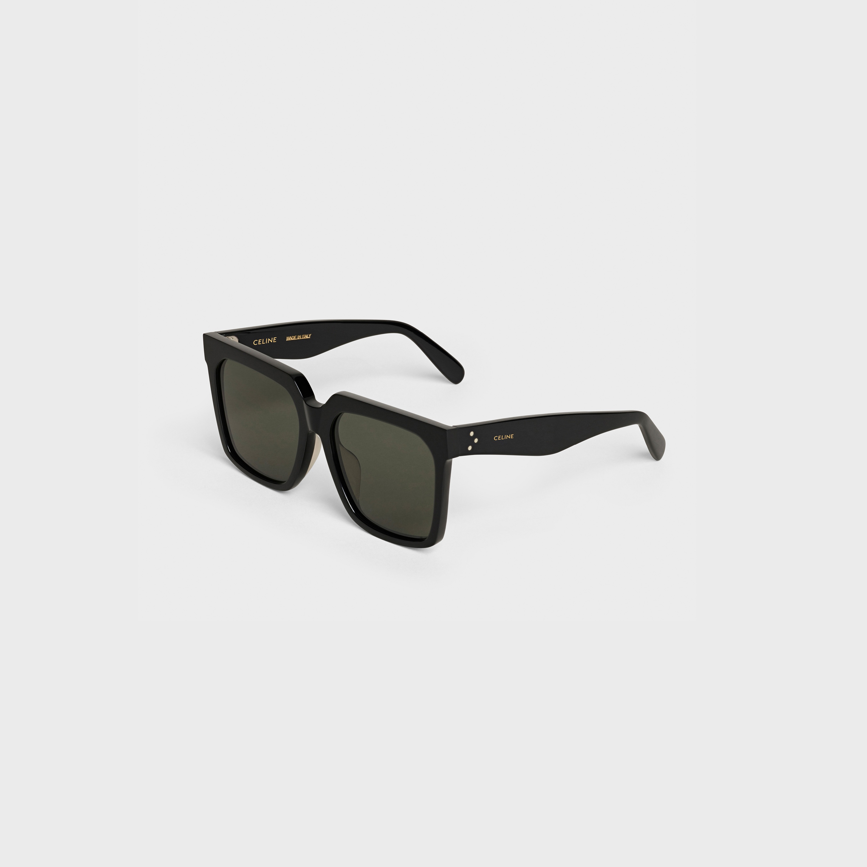 Oversized S055 Sunglasses in Acetate with Polarized Lenses - 2