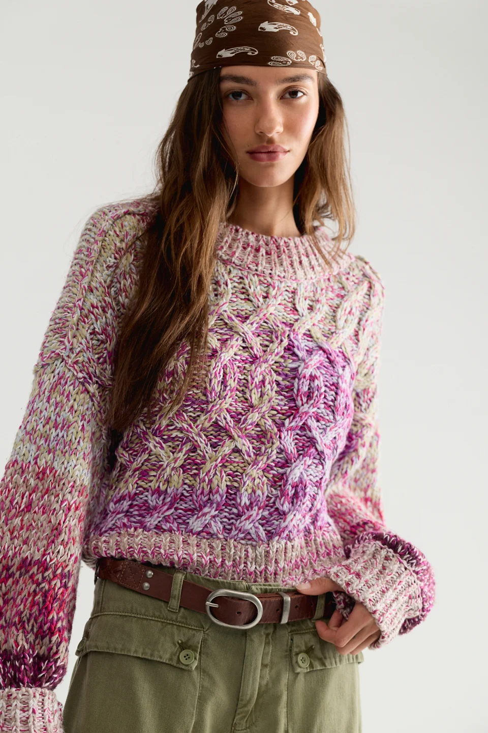 Opal Multicolored Marled Sweater - 1