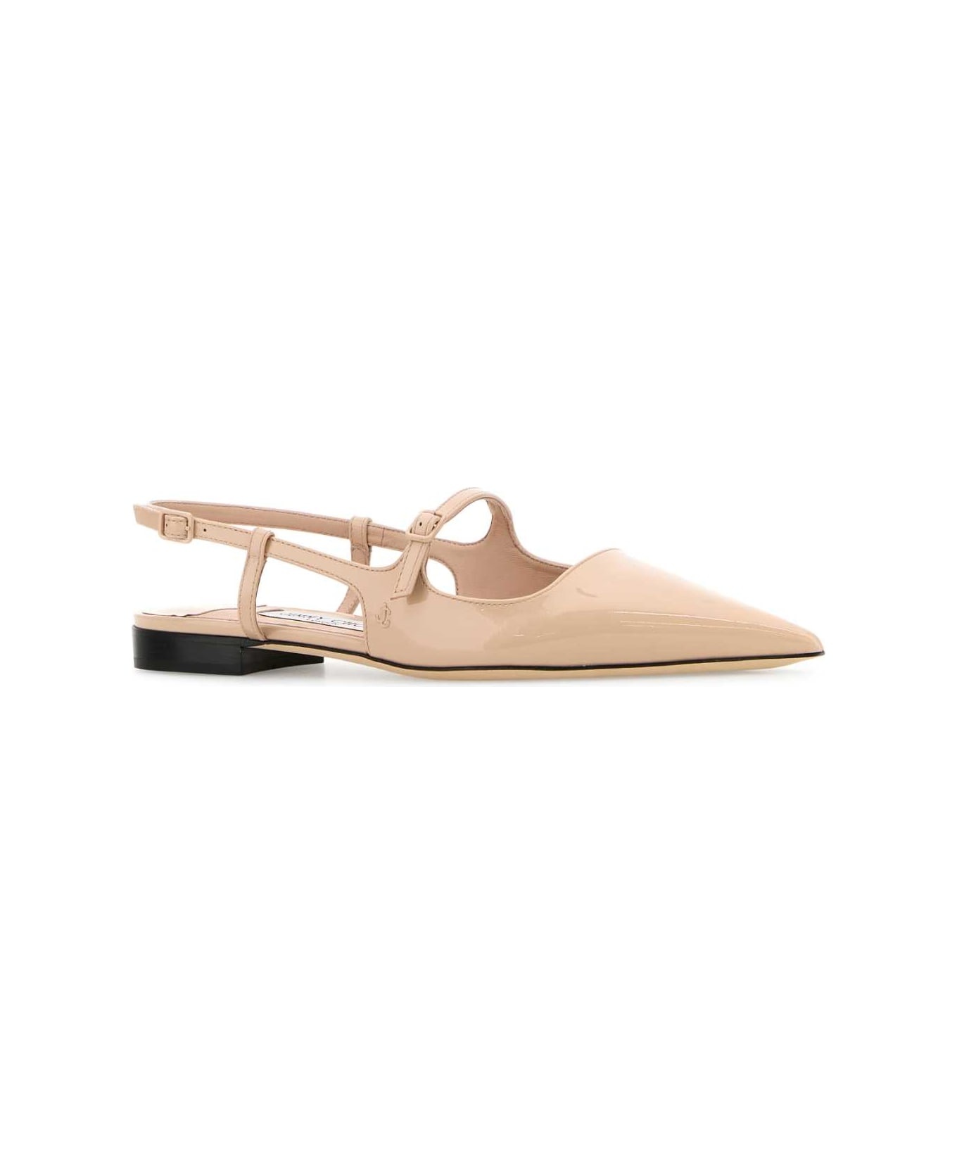 Light Pink Leather Didi Ballerinas - 2